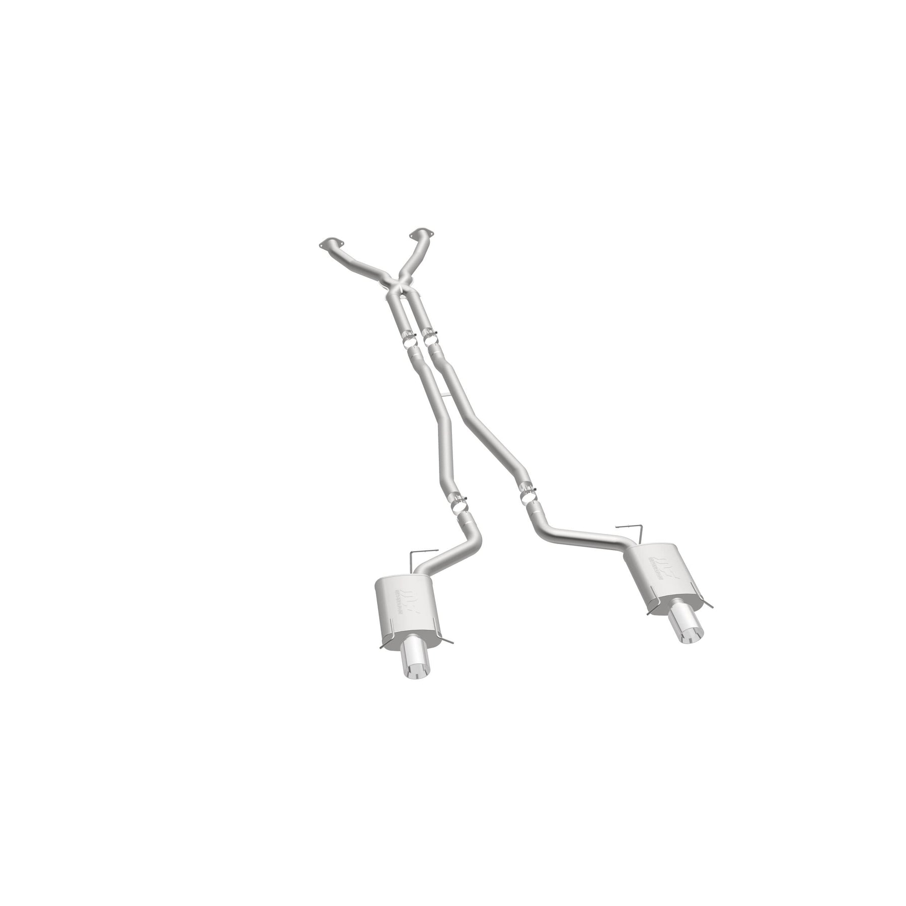 MagnaFlow Exhaust Products 16636 - Street Series Polished Cat-Back System