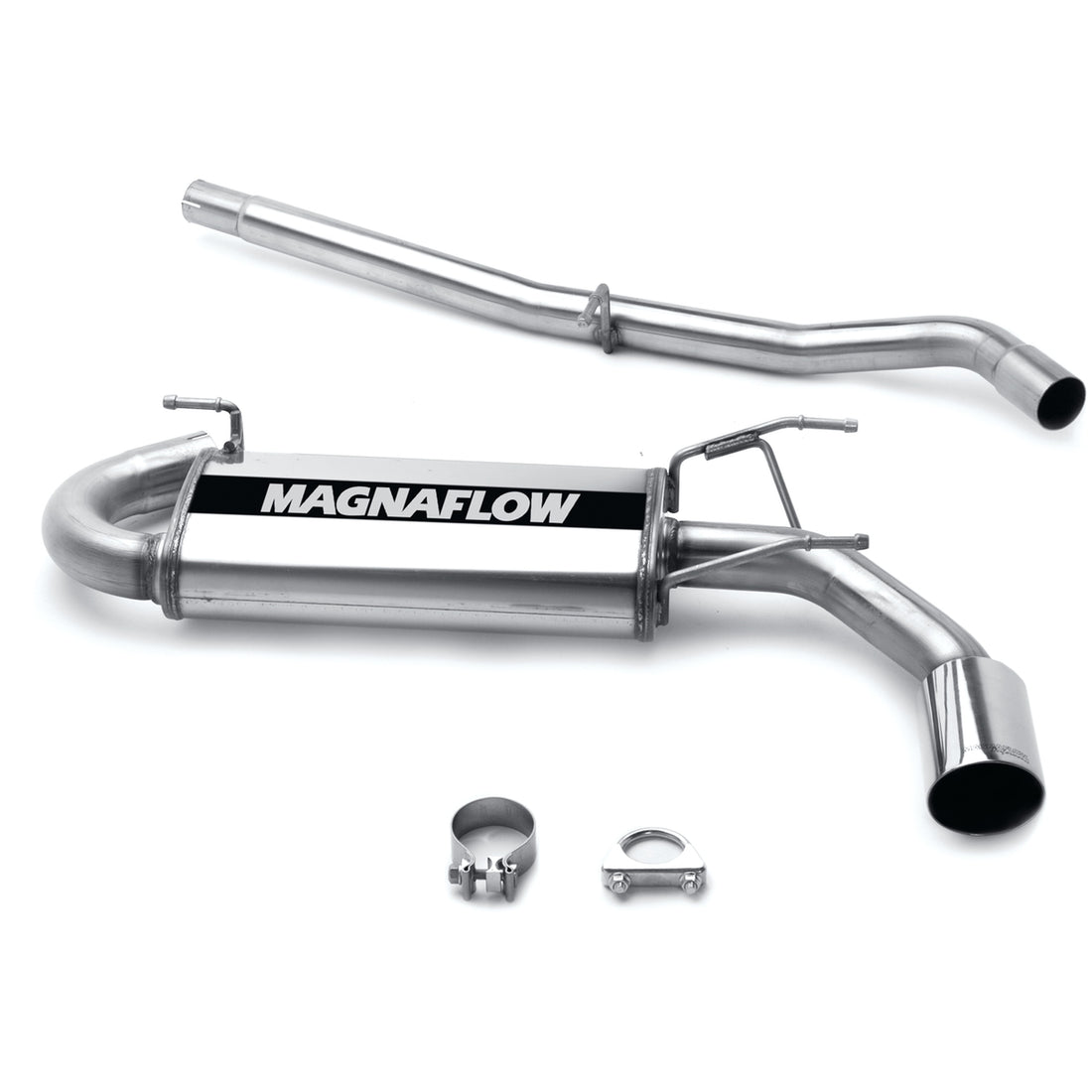 MagnaFlow Exhaust Products 16638 - Street Series Polished Cat-Back System 1