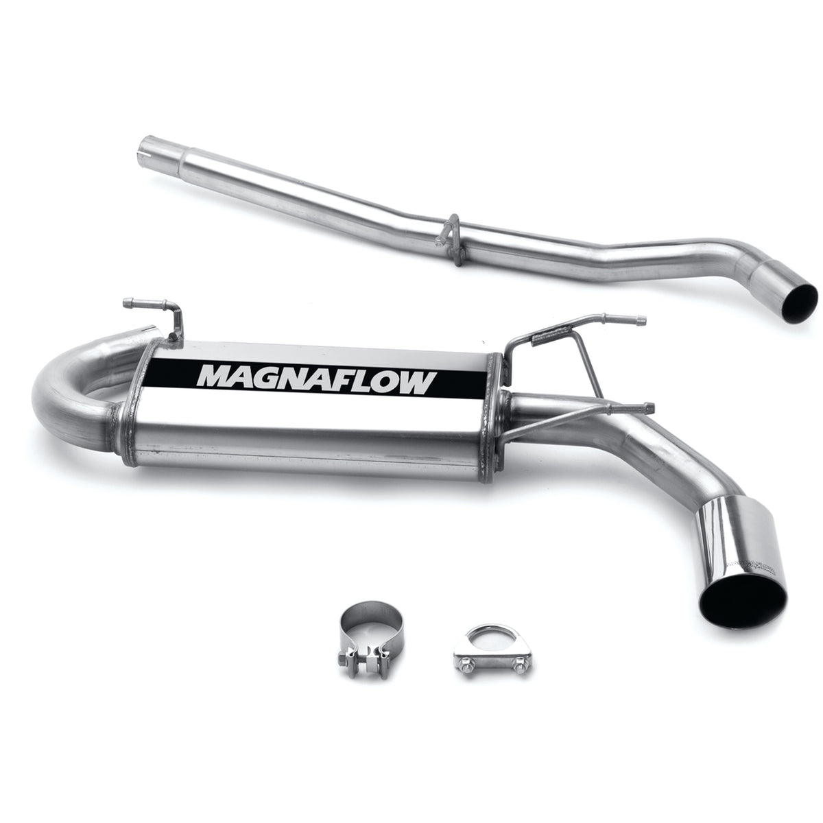 MagnaFlow Exhaust Products 16638 - Street Series Polished Cat-Back System 1