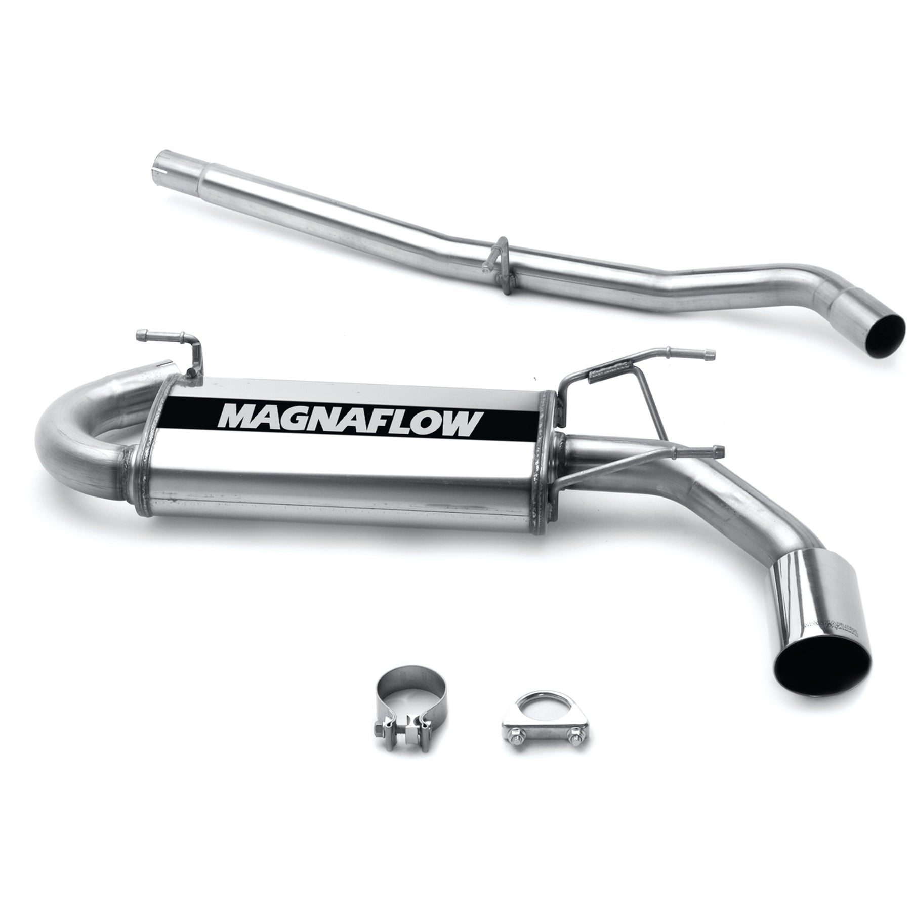 MagnaFlow Exhaust Products 16638 - Street Series Polished Cat-Back System 1