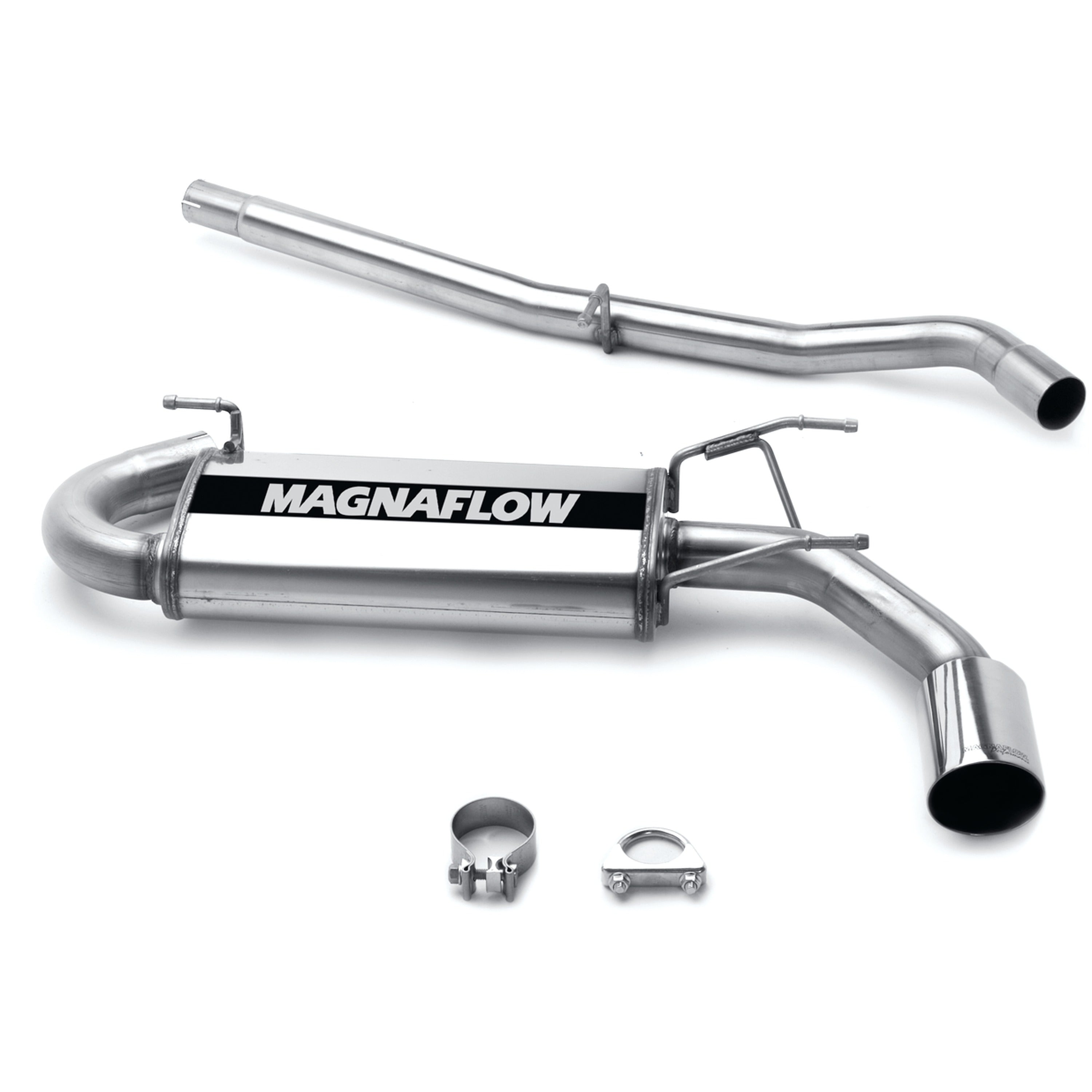 MagnaFlow Exhaust Products 16638 - Street Series Polished Cat-Back System 1