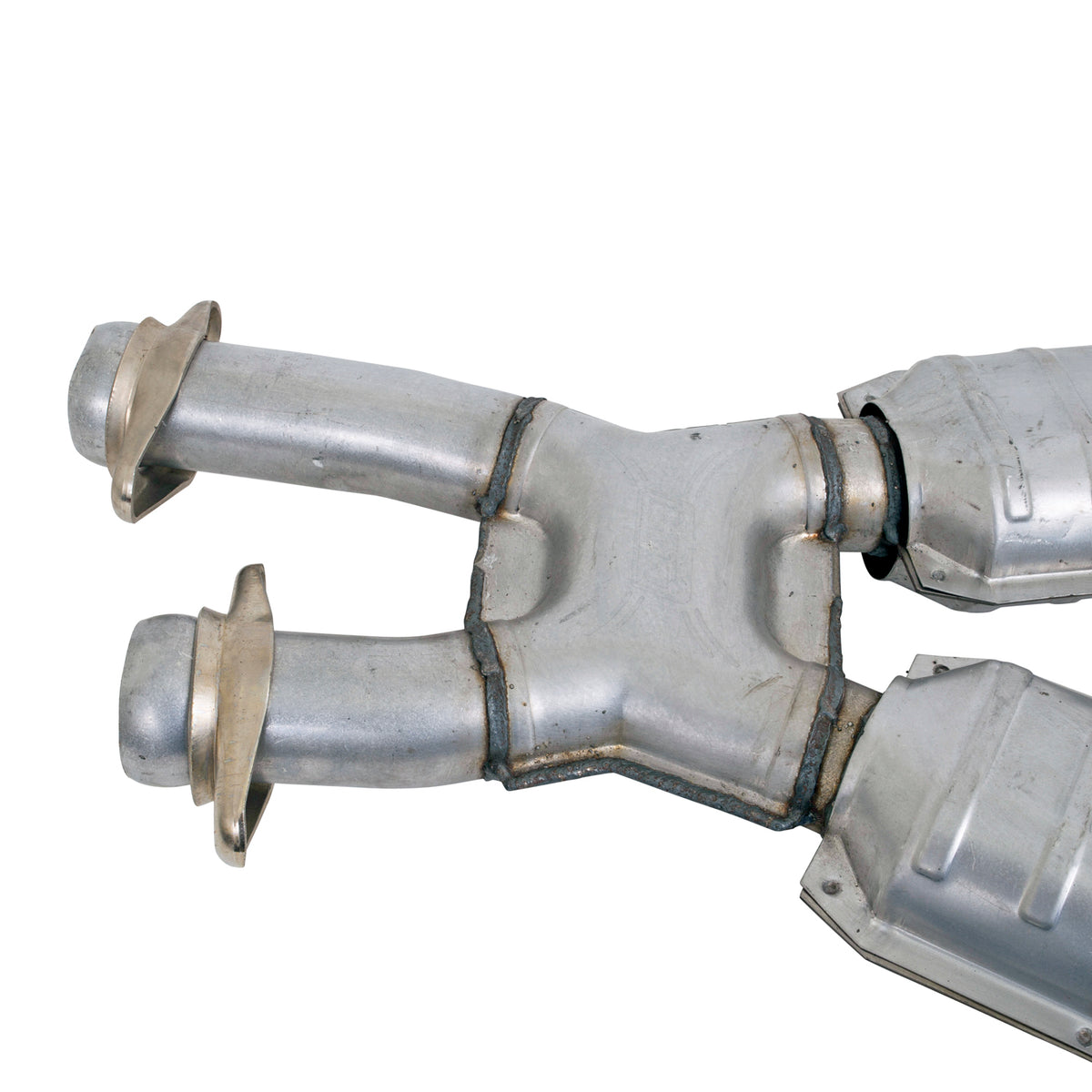 BBK Performance Parts 1663 - 1994-1995 MUSTANG 5.0 2.5 FULL X PIPE W/CONVERTERS 3