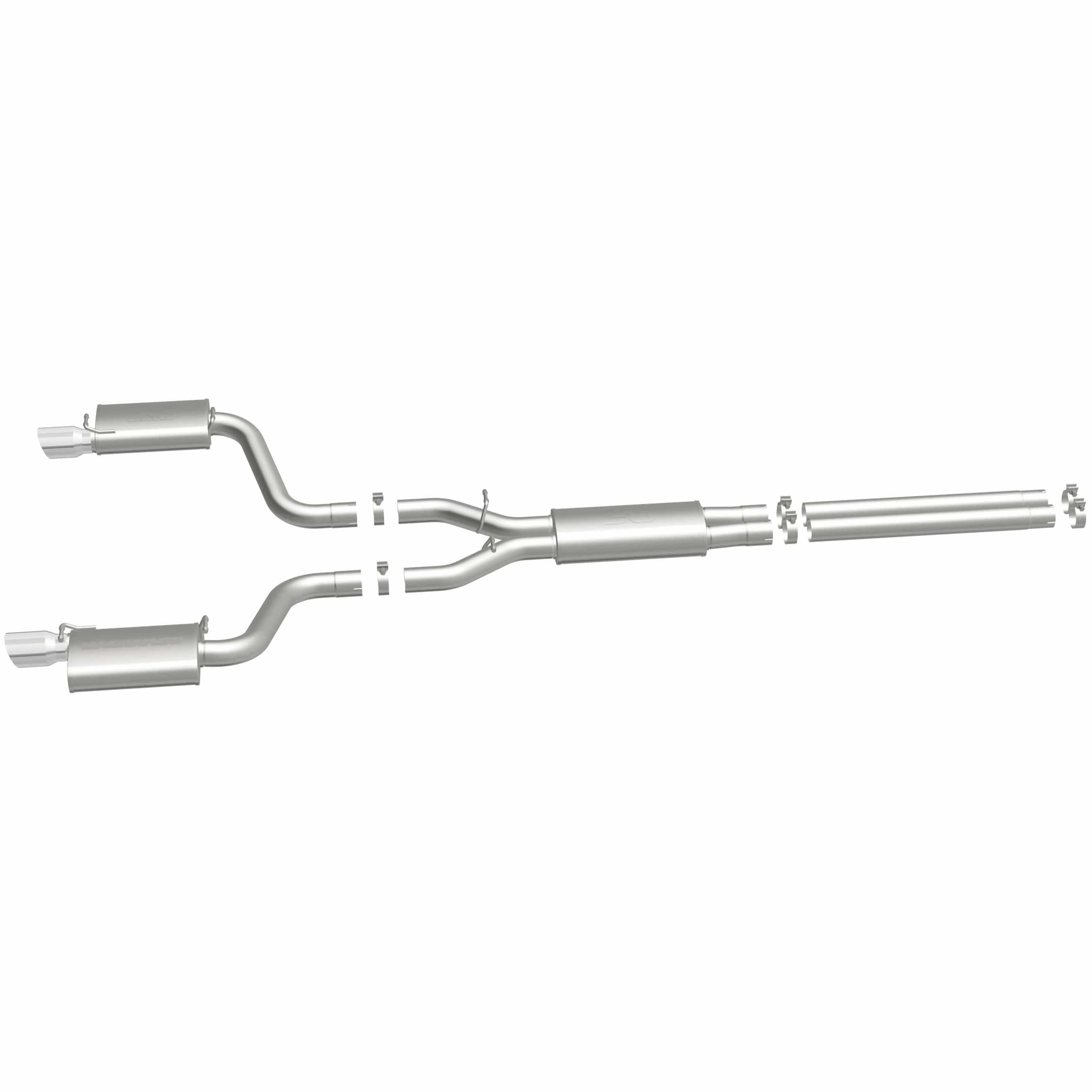 MagnaFlow Exhaust Products Exhaust MagnaFlow Exhaust Products 16642 - Street Series Polished Cat-Back System
