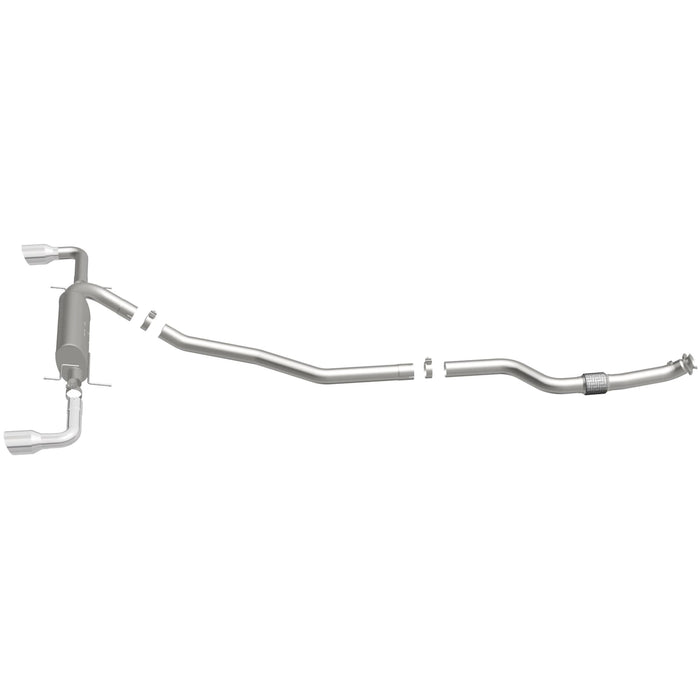 MagnaFlow Exhaust Products 16645 - Street Series Polished Cat-Back System