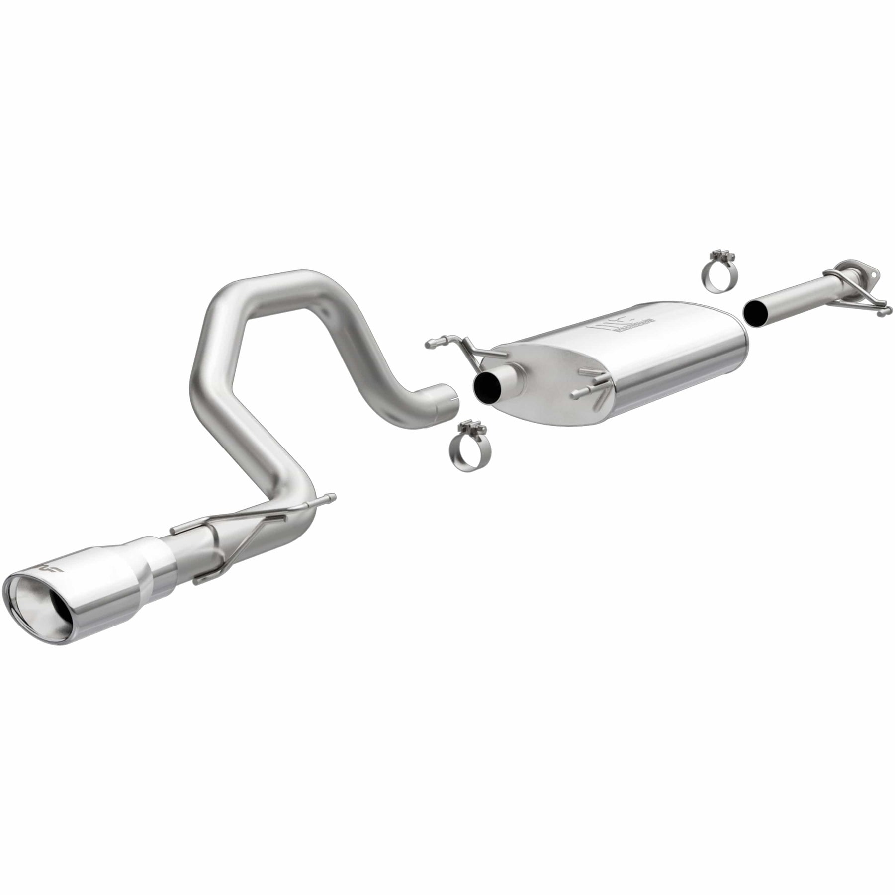 MagnaFlow Exhaust MagnaFlow Exhaust Products 16649 - Street Series Polished Cat-Back System