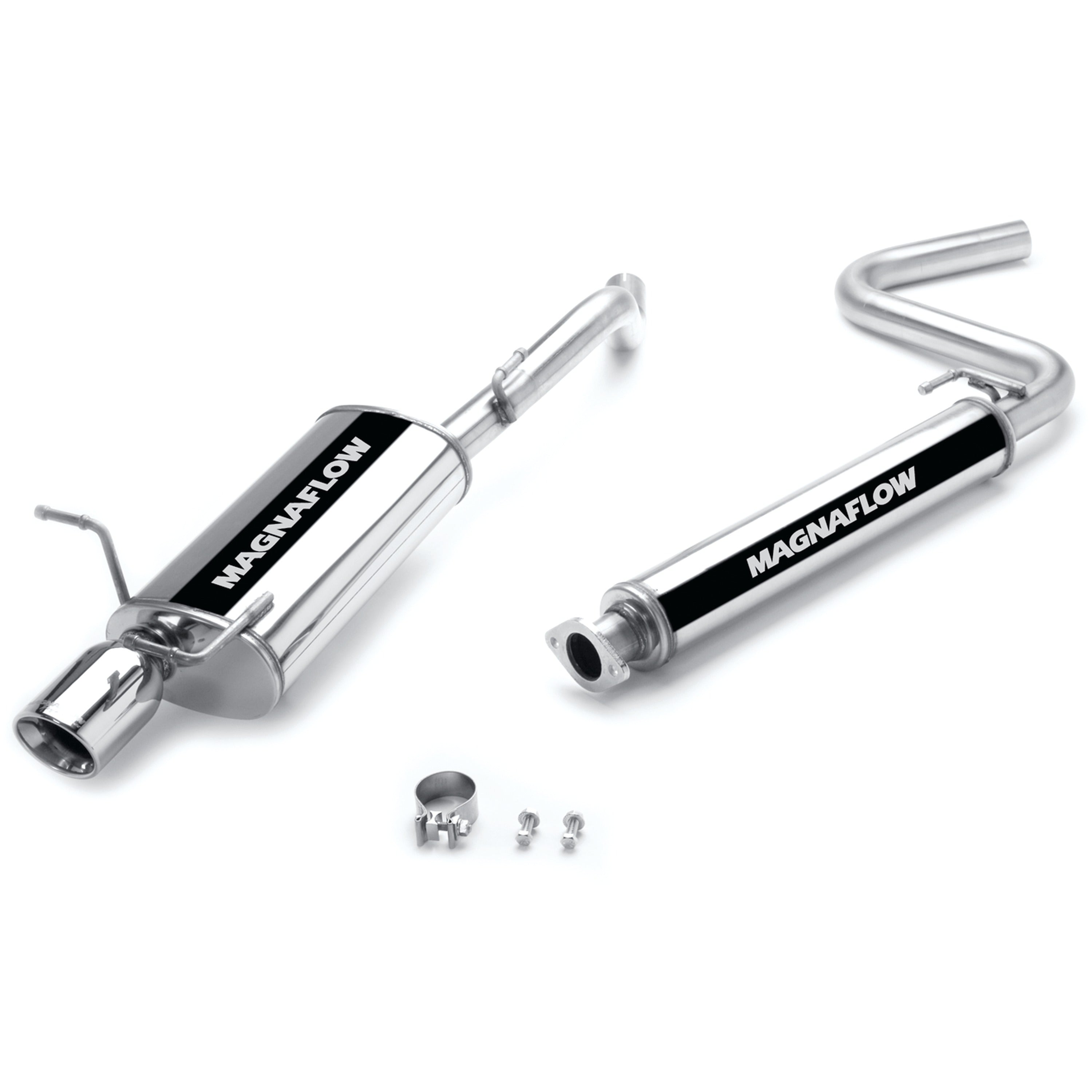 MagnaFlow Exhaust Products 16655 - Street Series Polished Cat-Back System 1