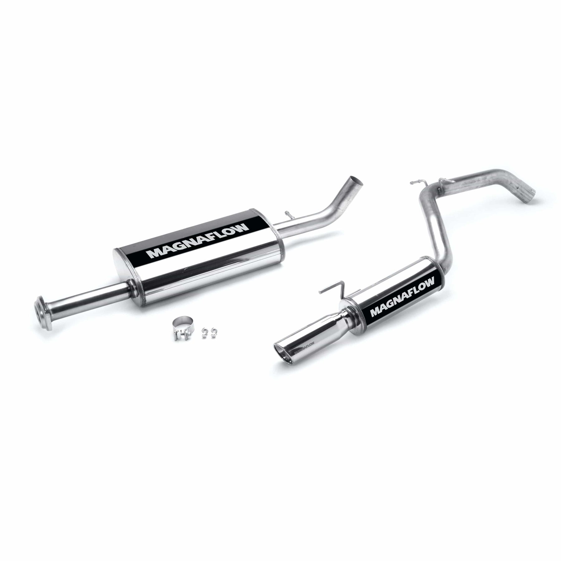 MagnaFlow Exhaust Products Exhaust MagnaFlow Exhaust Products 16665 - Street Series Polished Cat-Back System