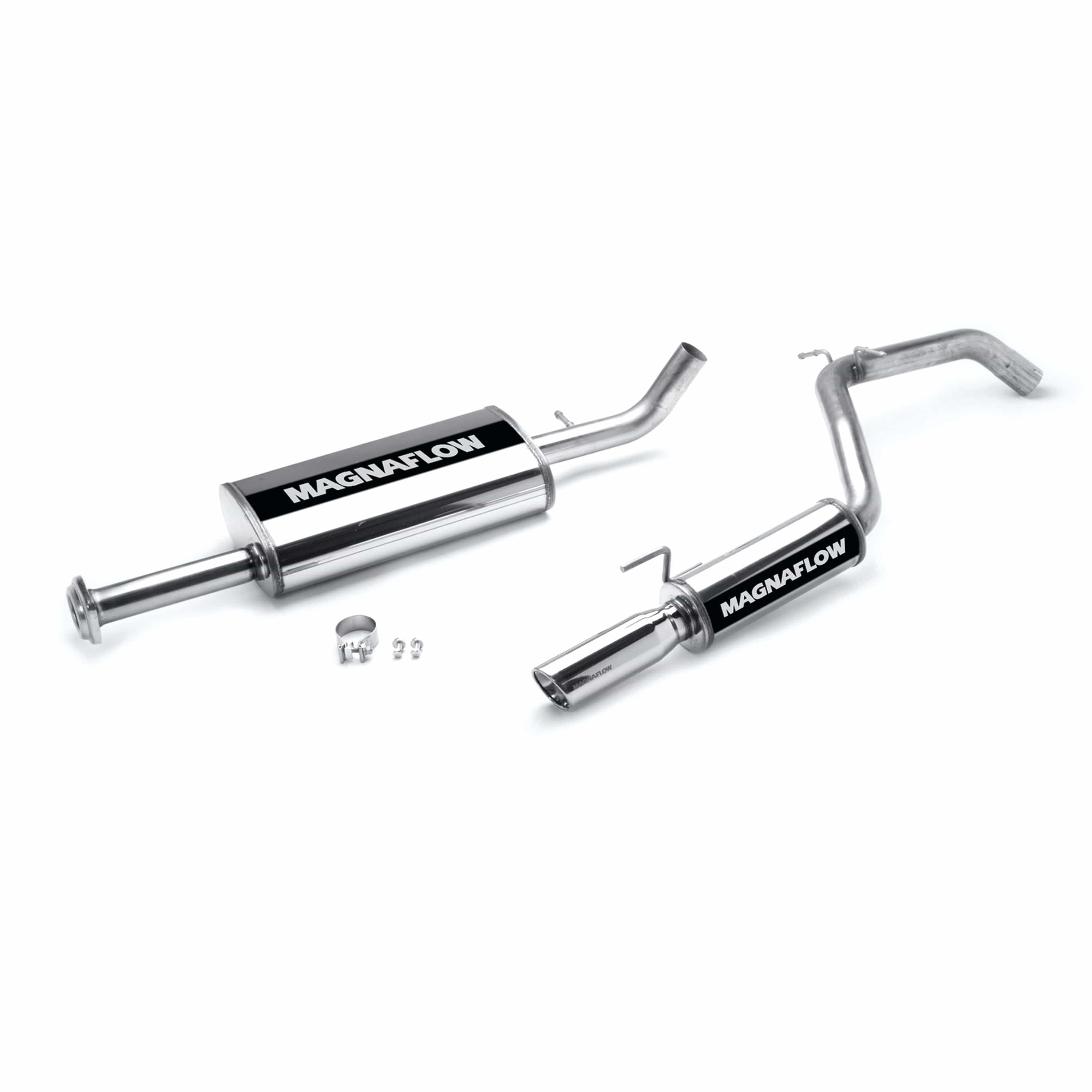 MagnaFlow Exhaust Products Exhaust MagnaFlow Exhaust Products 16665 - Street Series Polished Cat-Back System
