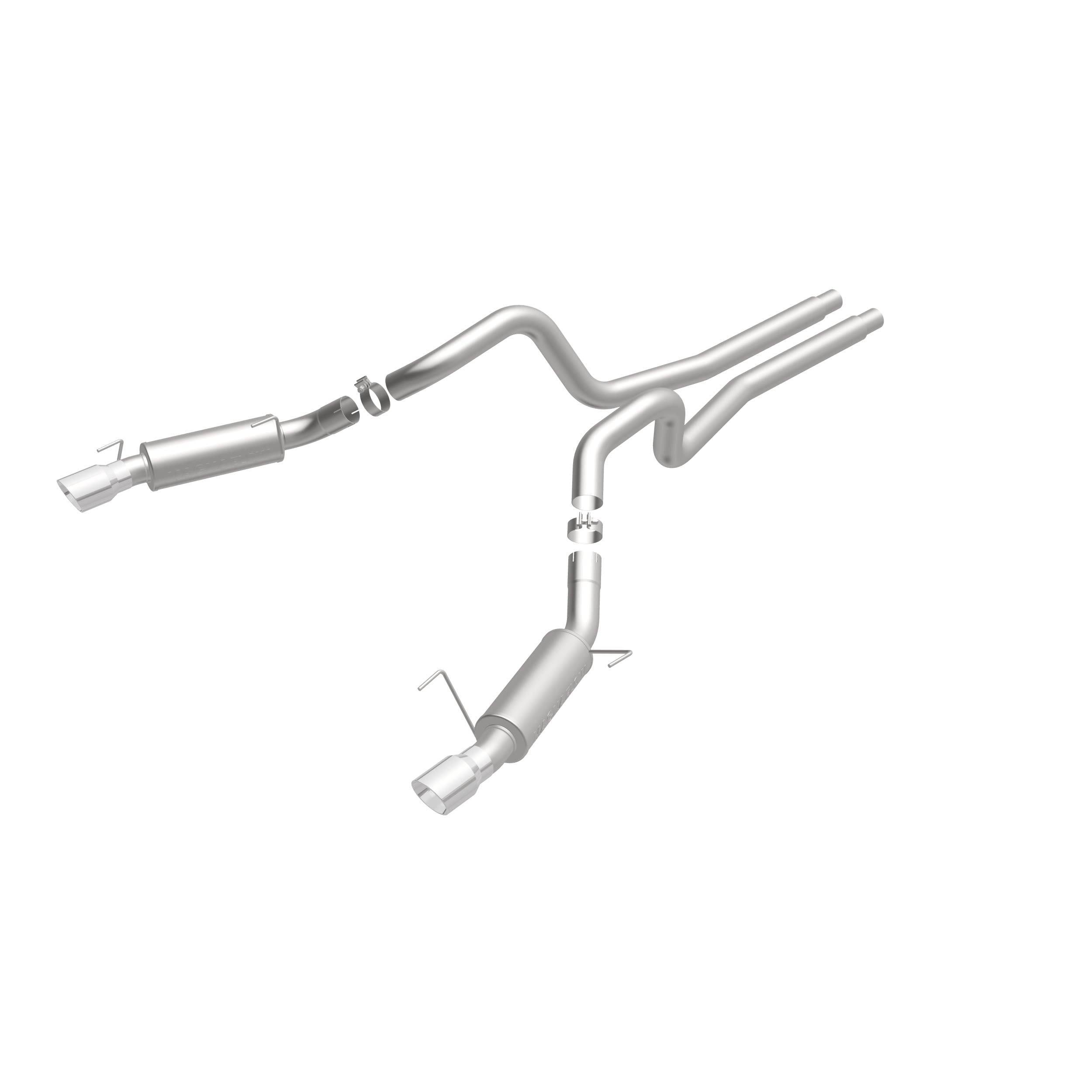 MagnaFlow Exhaust Products 16674 - Competition Series Stainless 3 in Cat-Back 2