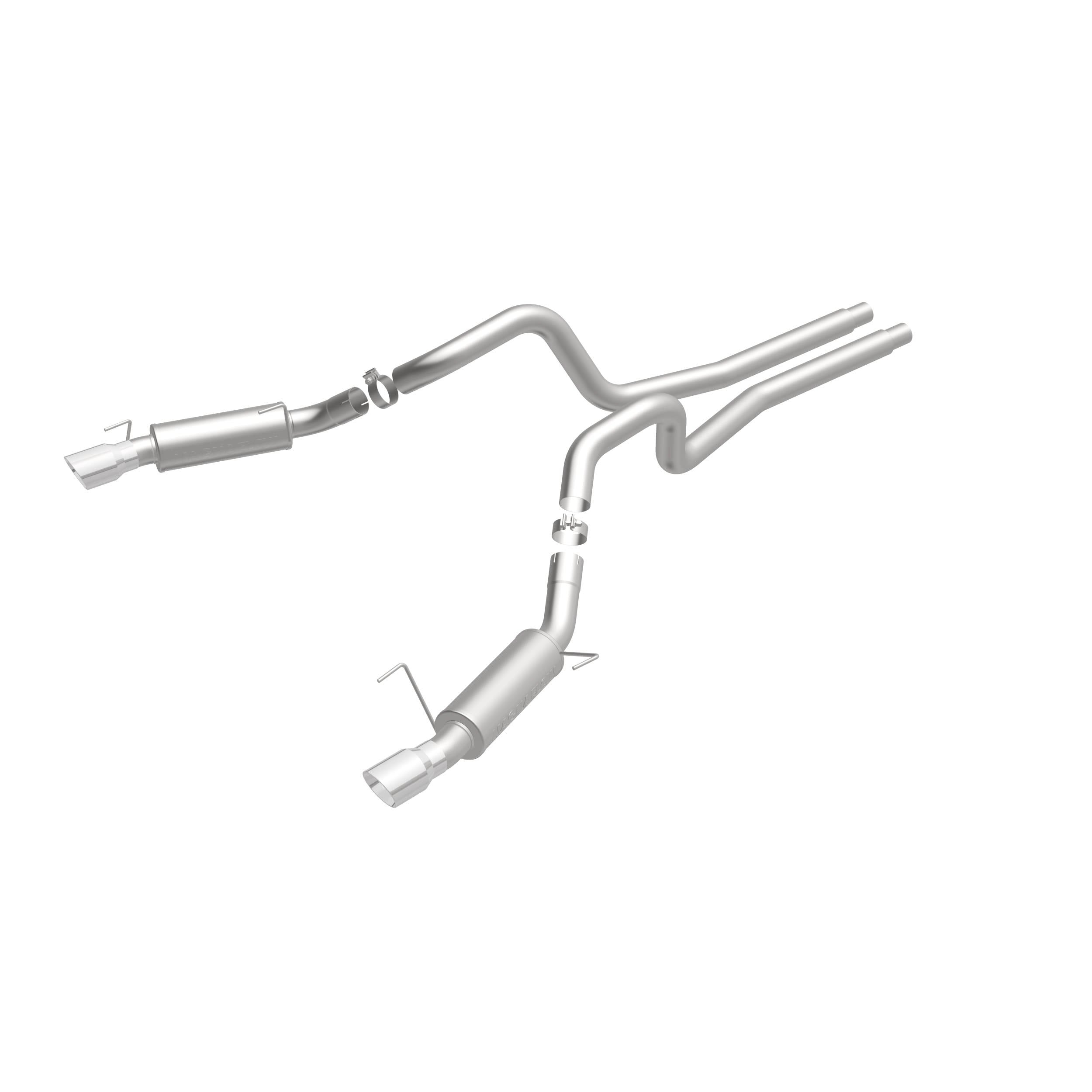 MagnaFlow Exhaust Products 16674 - Competition Series Stainless 3 in Cat-Back 3