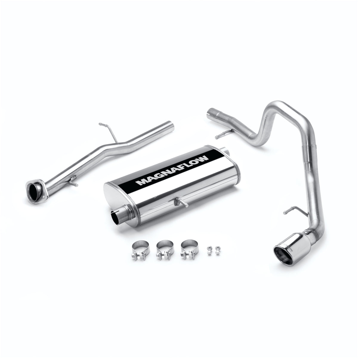 MagnaFlow Exhaust Products 16679 - Street Series Polished Cat-Back System 1