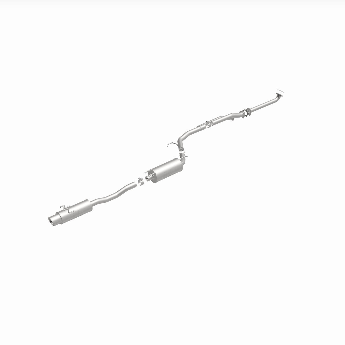 MagnaFlow Exhaust Products 16687 - Street Series Polished Cat-Back System 2