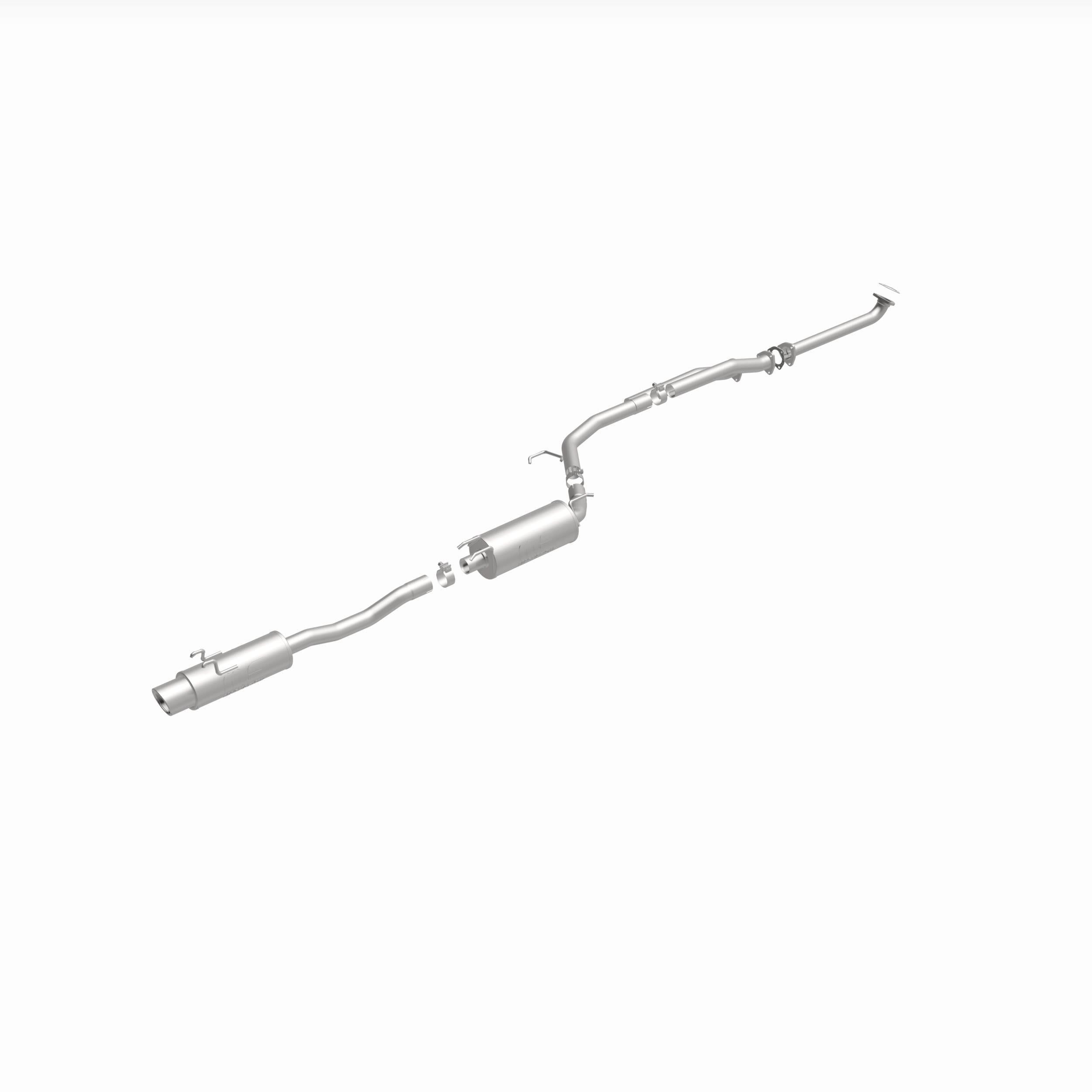 MagnaFlow Exhaust Products 16687 - Street Series Polished Cat-Back System 2