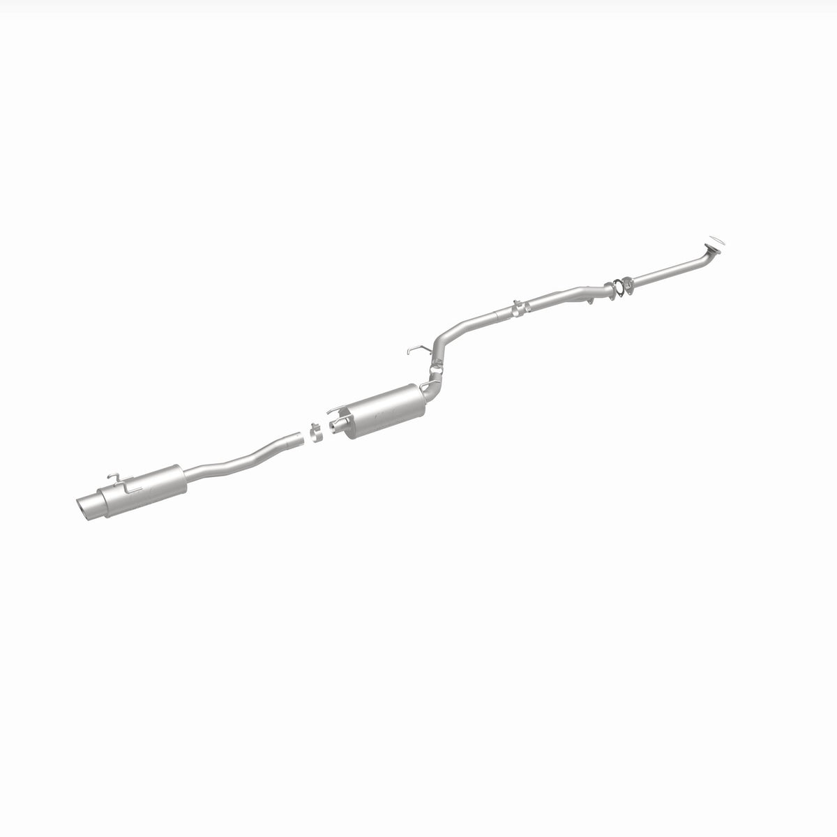 MagnaFlow Exhaust Products 16687 - Street Series Polished Cat-Back System 3