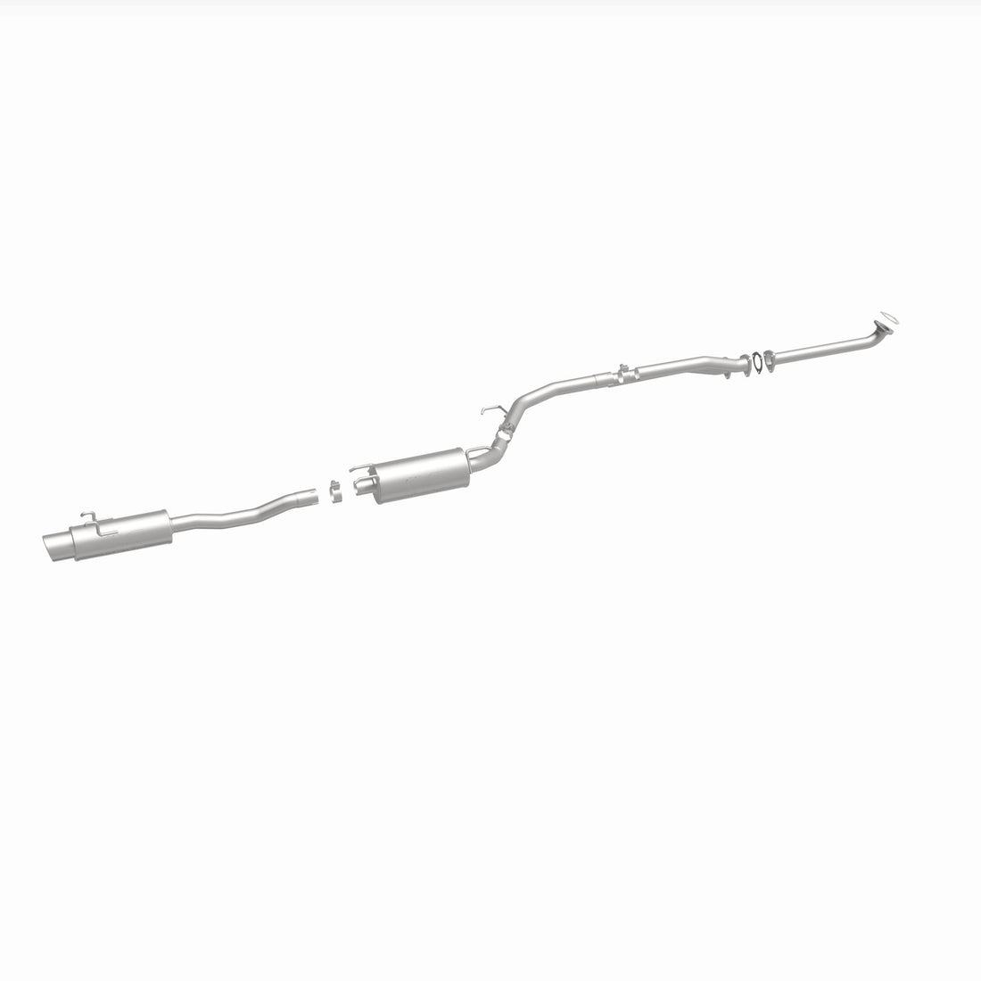 MagnaFlow Exhaust Products 16687 Street cat-back exhaust system kit for 2006-2011 Honda Civic, view 4