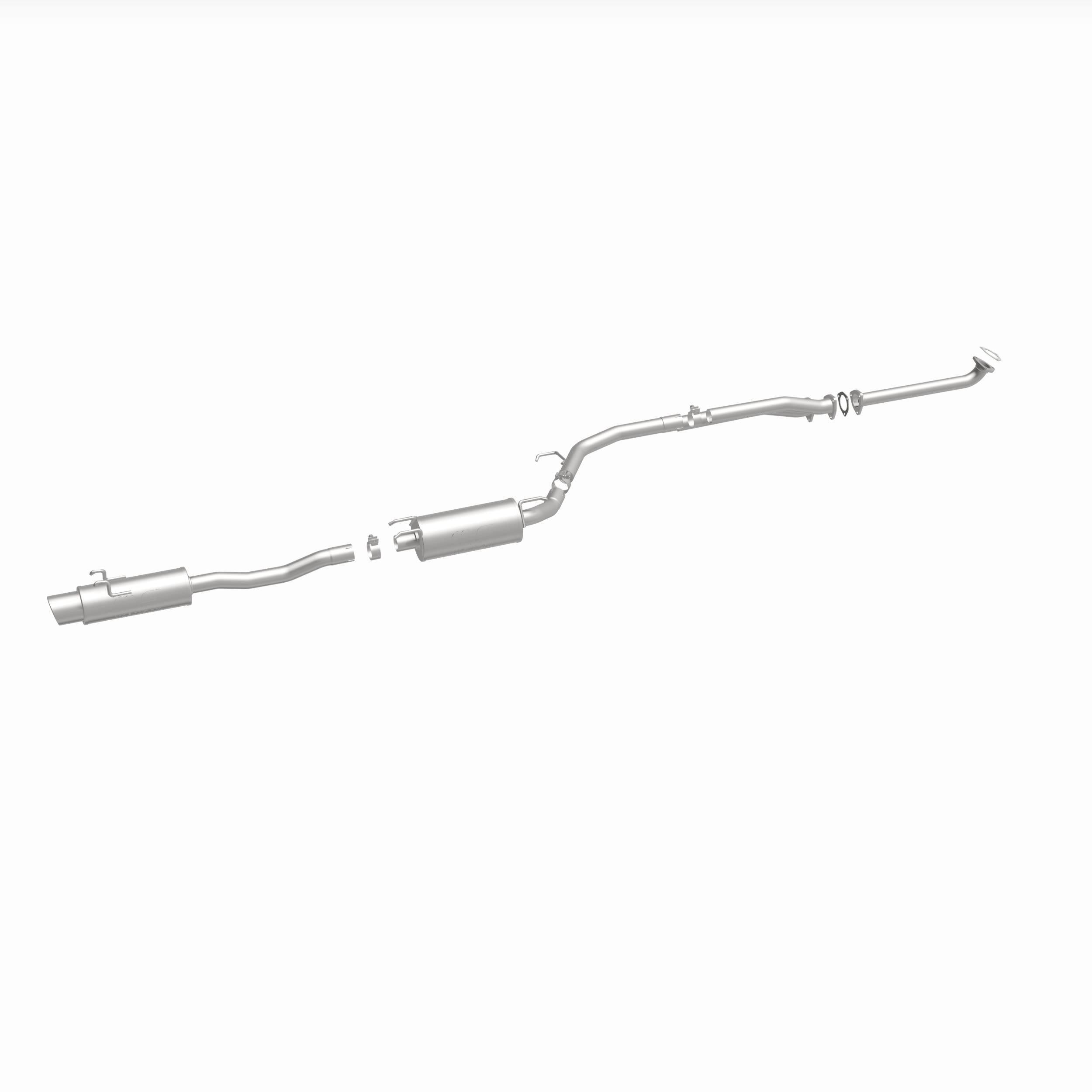 MagnaFlow Exhaust Products 16687 - Street Series Polished Cat-Back System 4