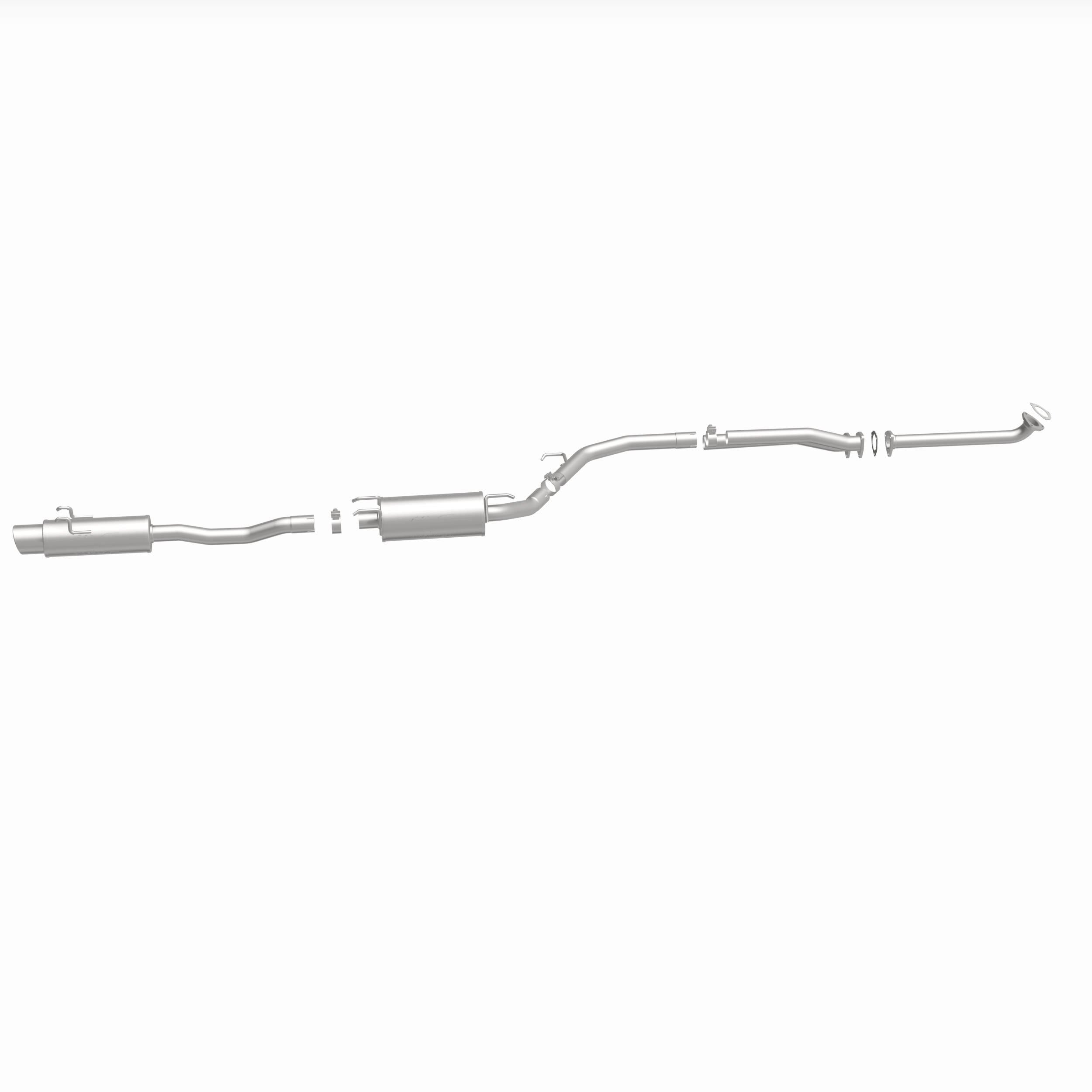 MagnaFlow Exhaust Products 16687 - Street Series Polished Cat-Back System 5