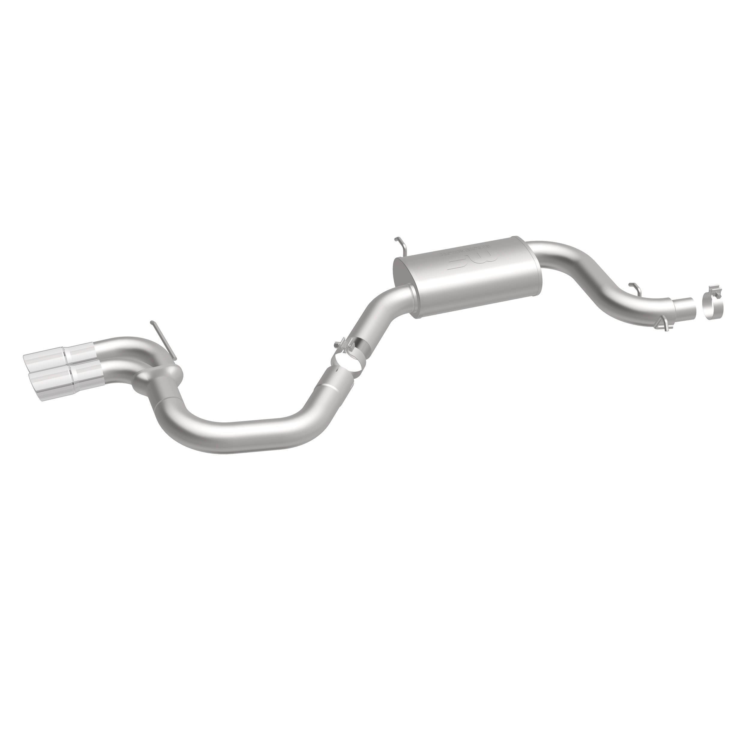 MagnaFlow Exhaust Products 16691 - Touring Series Polished Cat-Back System 4