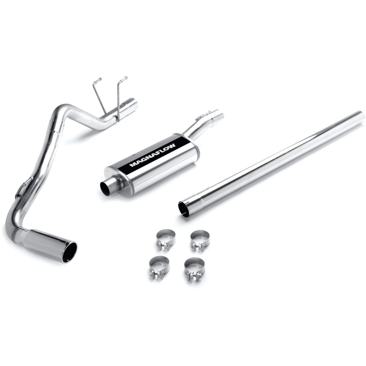 MagnaFlow Exhaust Products 16699 - Street Series Polished Cat-Back System 1