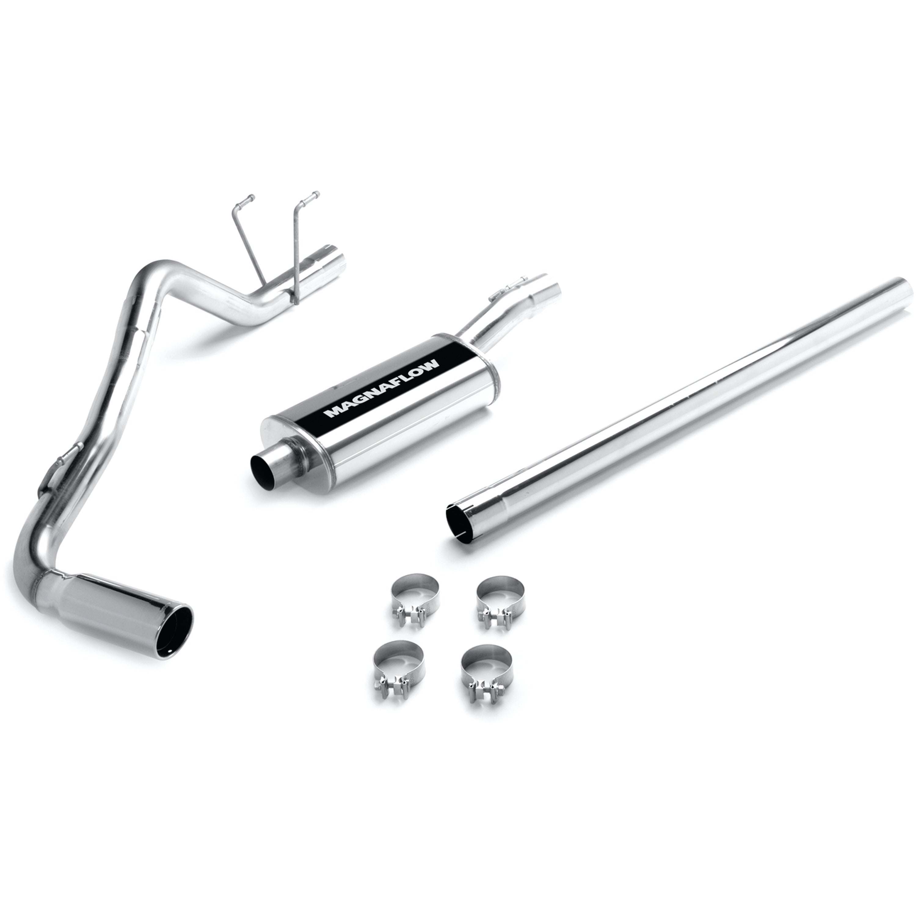 MagnaFlow Exhaust Products 16699 - Street Series Polished Cat-Back System 1
