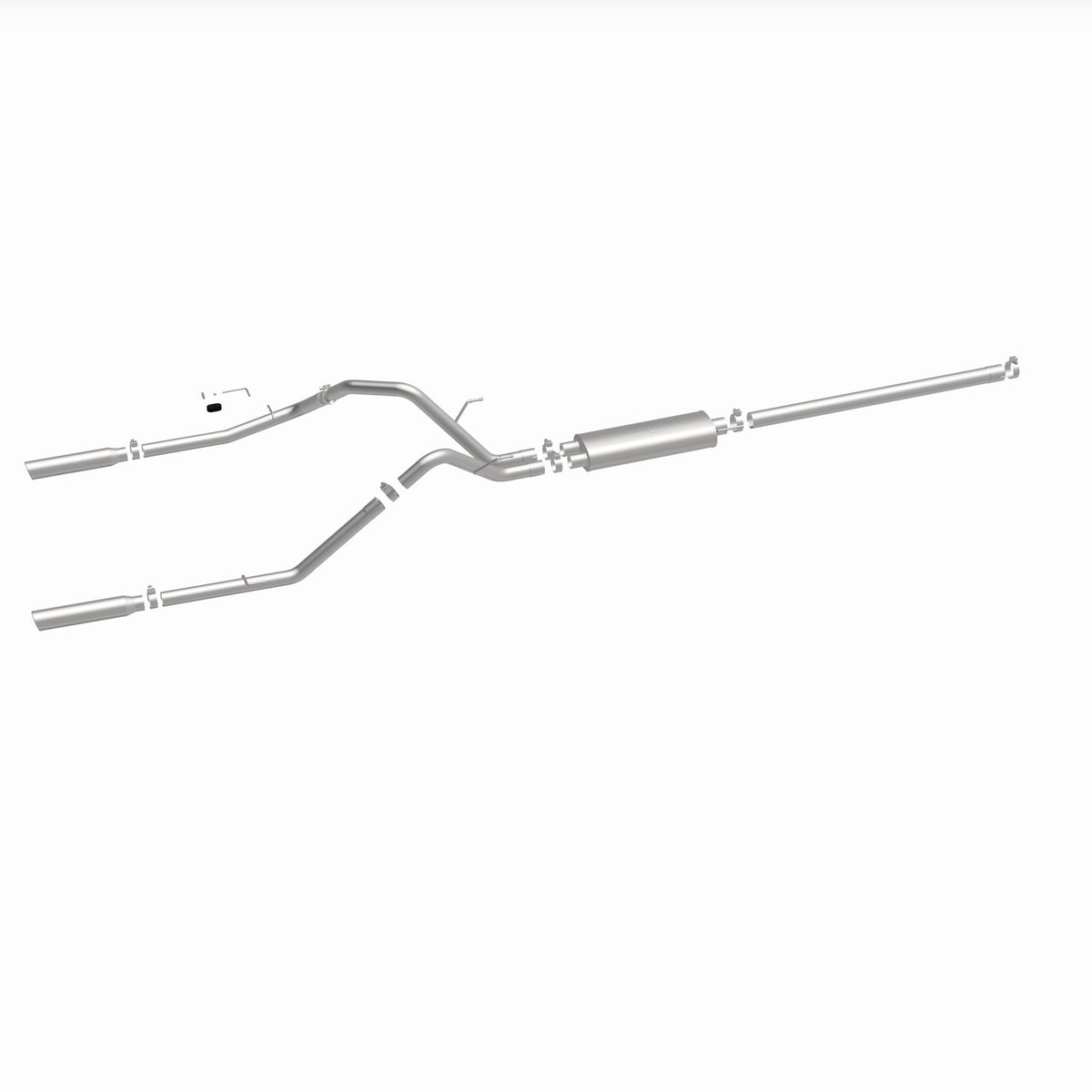 MagnaFlow Exhaust Products 16700 - Street Series Polished Cat-Back System 5