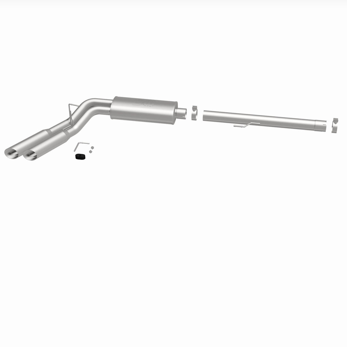 MagnaFlow Exhaust Products 16701 - Street Series Polished Cat-Back System 1