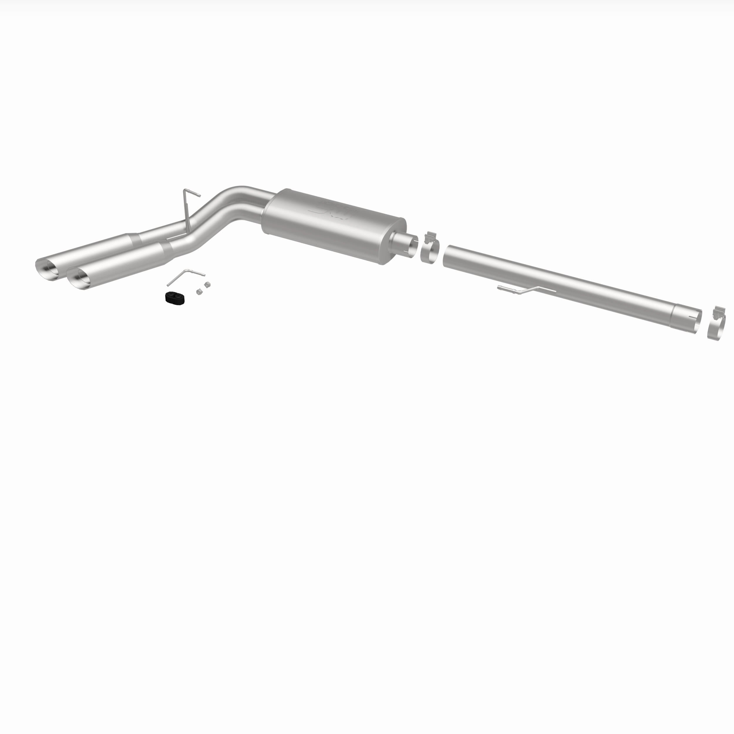 MagnaFlow Exhaust Products 16701 - Street Series Polished Cat-Back System 2