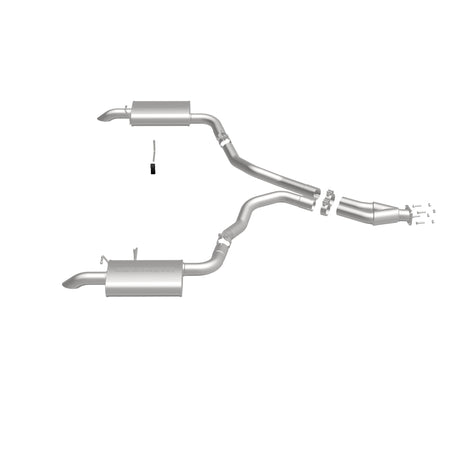 MagnaFlow Exhaust Products 16710 - Street Series Satin Cat-Back System 4