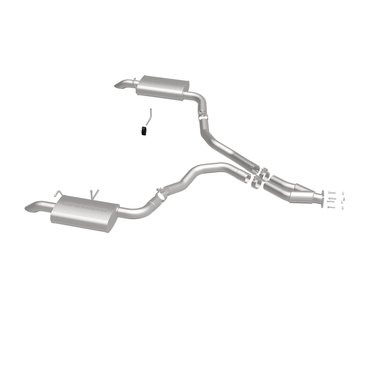 MagnaFlow Exhaust Products 16710 - Street Series Satin Cat-Back System 5