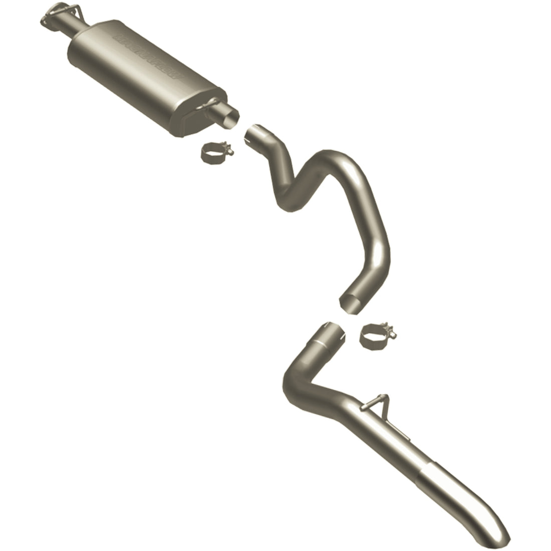 MagnaFlow Exhaust Products 16713 Touring cat-back exhaust system kit for 1990-1995 Land Rover Range Rover