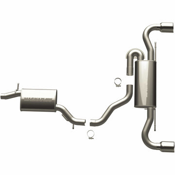 MagnaFlow Exhaust Products Exhaust MagnaFlow Exhaust Products 16719 - Touring Series Polished Cat-Back System