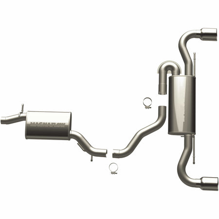 MagnaFlow Exhaust Products Exhaust MagnaFlow Exhaust Products 16719 - Touring Series Polished Cat-Back System