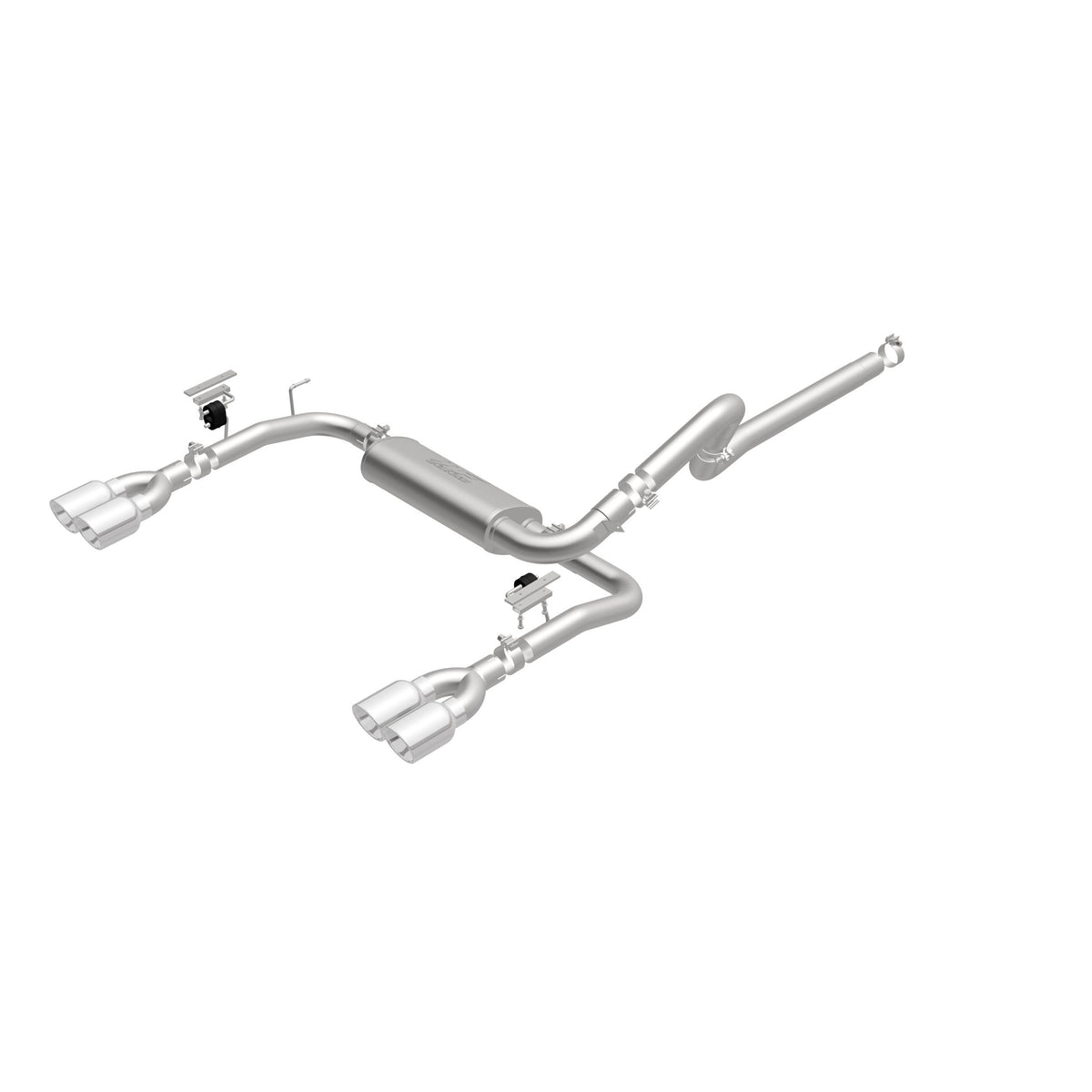 MagnaFlow Exhaust Products 16723 Street cat-back exhaust system kit for 1998-2002 Chevrolet/Pontiac, view 5