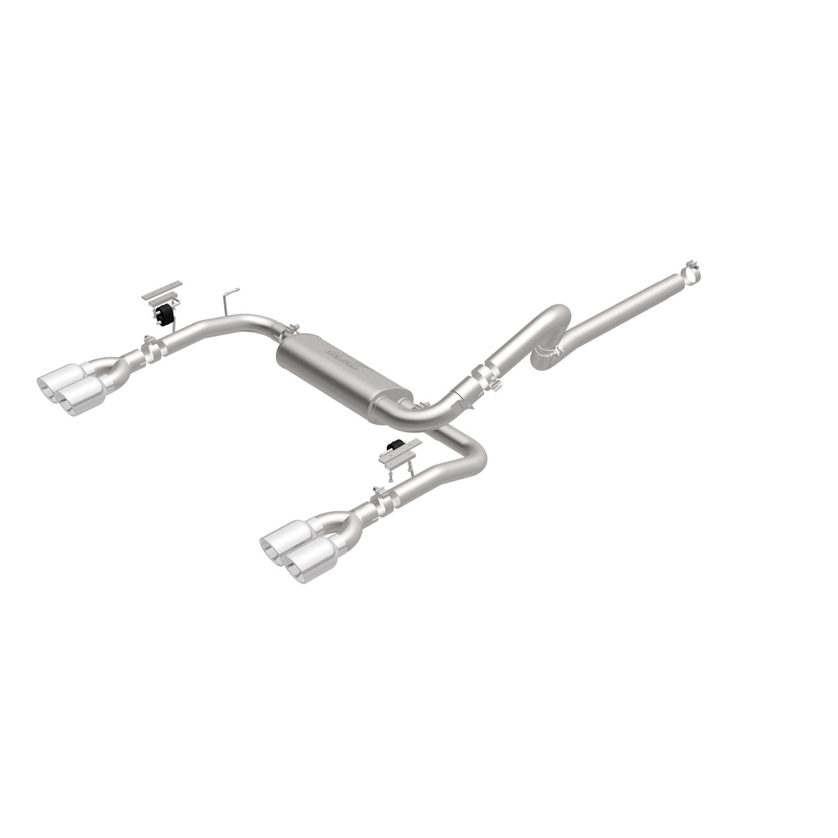 MagnaFlow Exhaust Products 16723 Street cat-back exhaust system kit for 1998-2002 Chevrolet/Pontiac, view 6
