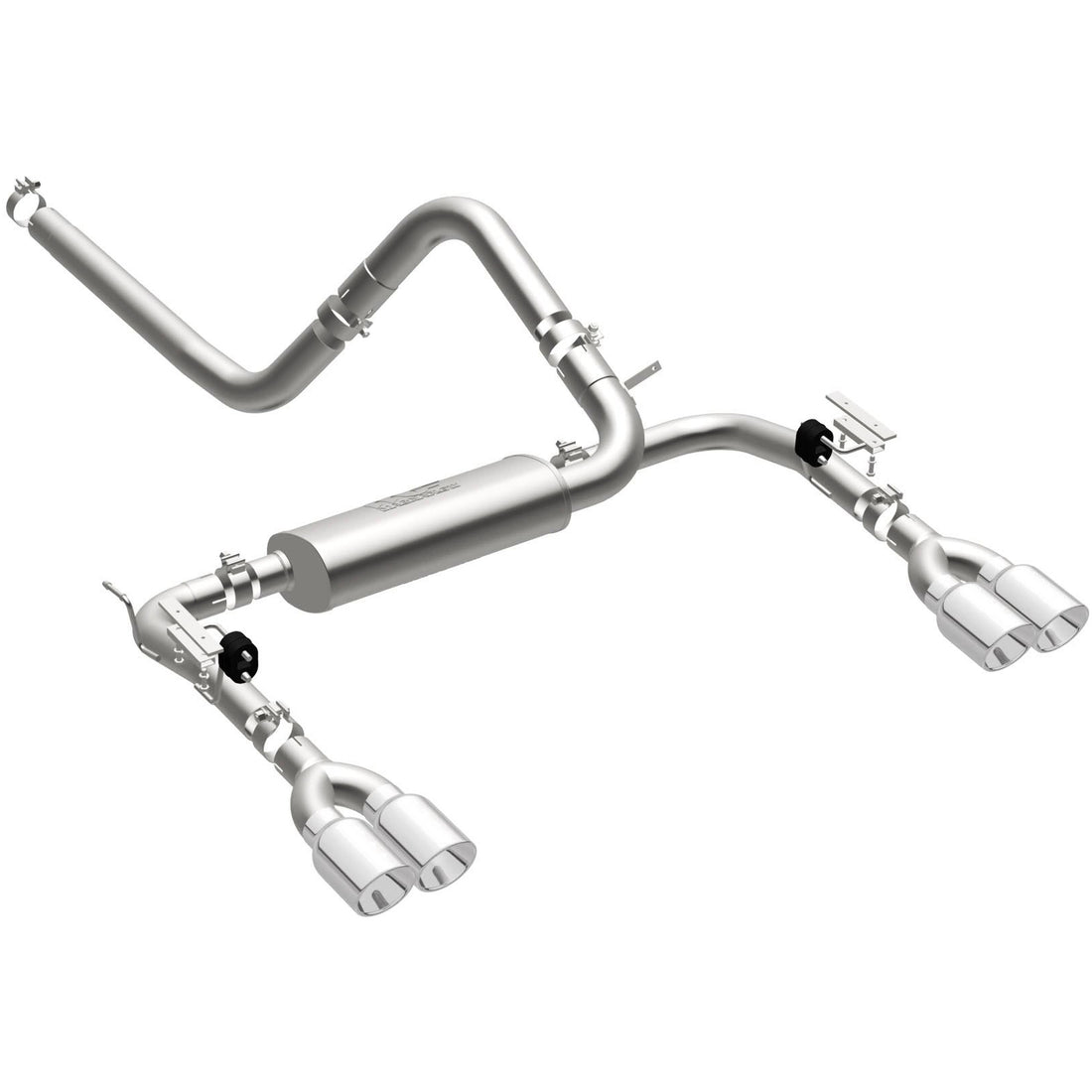 MagnaFlow Exhaust Products 16723 Street cat-back exhaust system kit for 1998-2002 Chevrolet/Pontiac, view 2