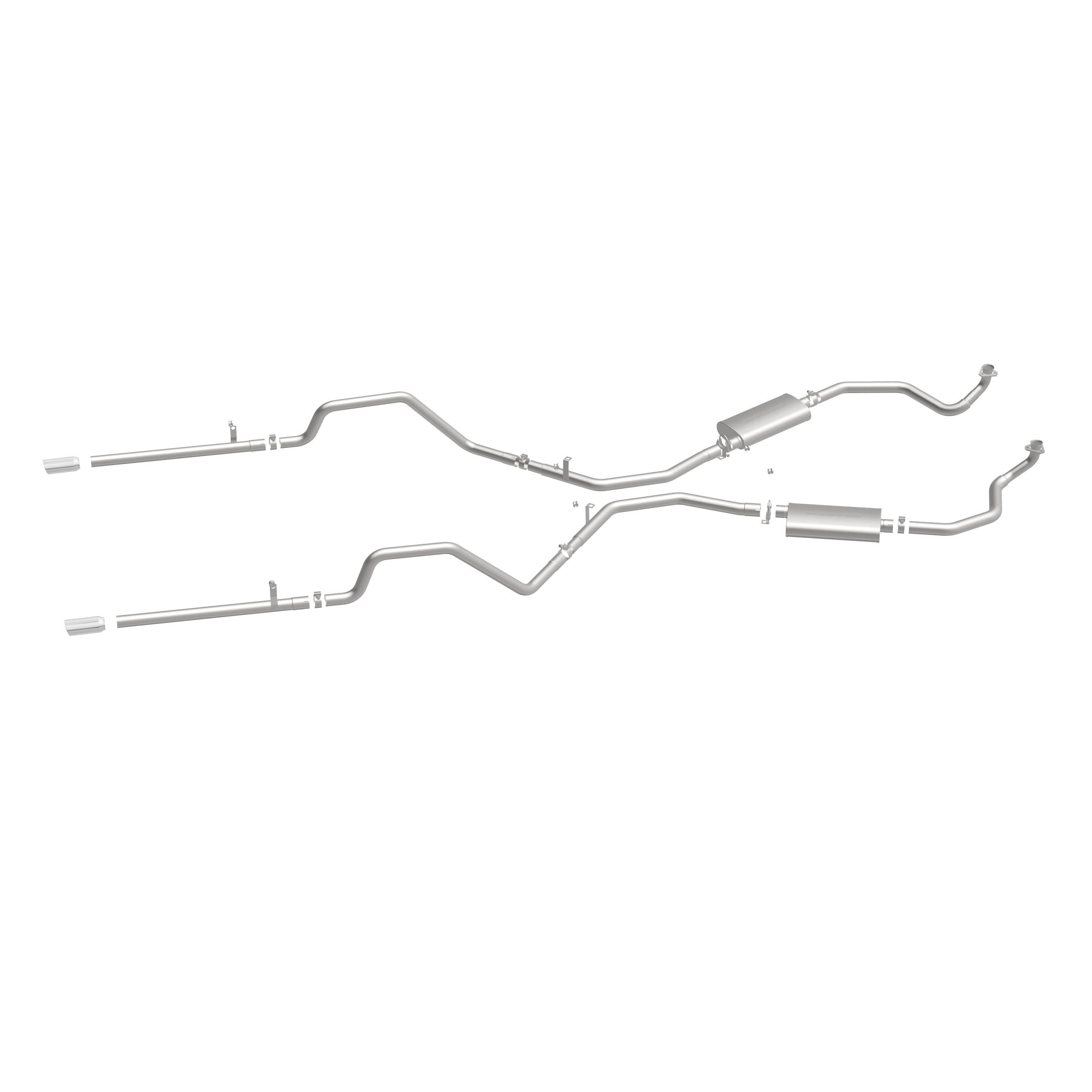 MagnaFlow Exhaust Products 16724 - Street Series Polished System 1
