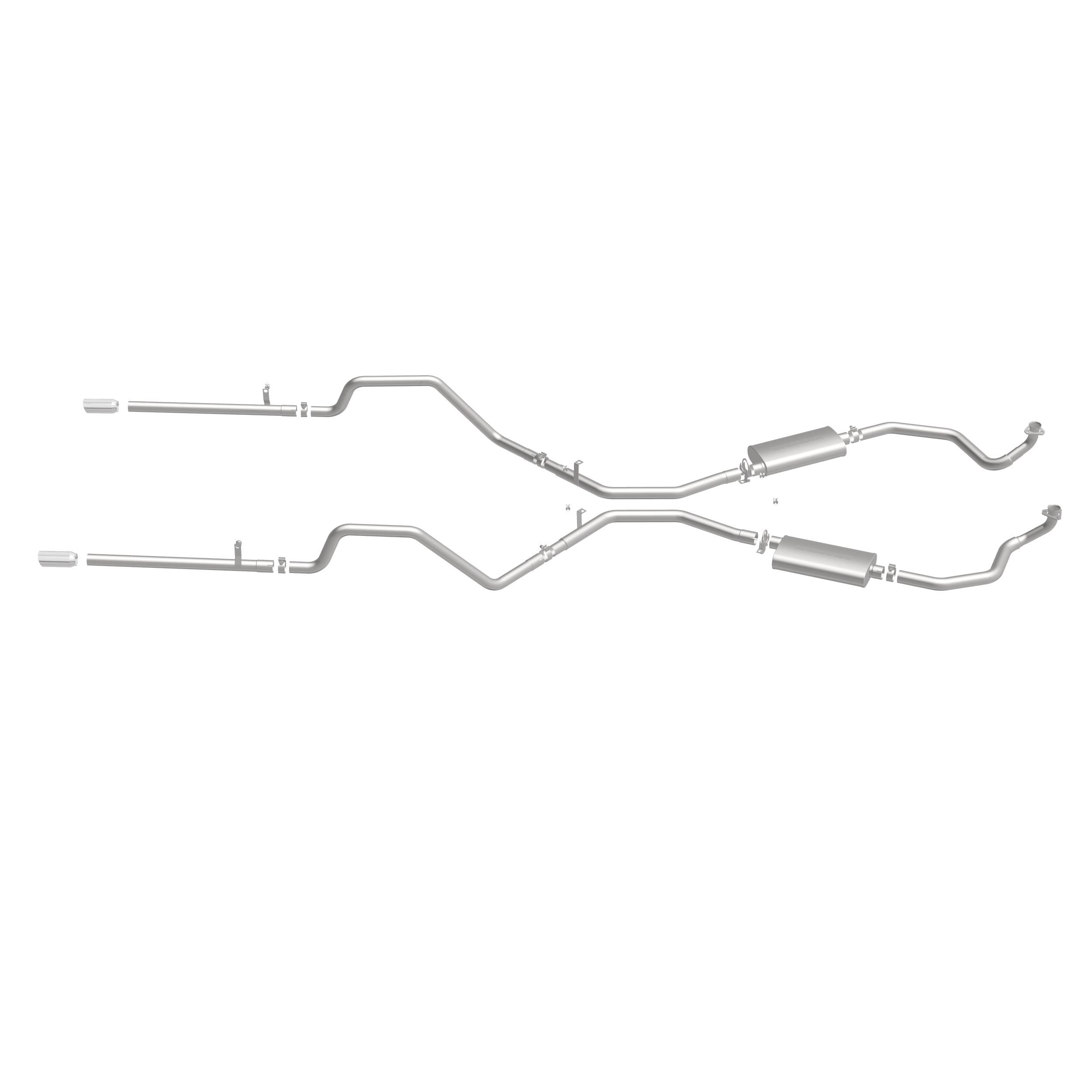 MagnaFlow Exhaust Products 16724 - Street Series Polished System 2