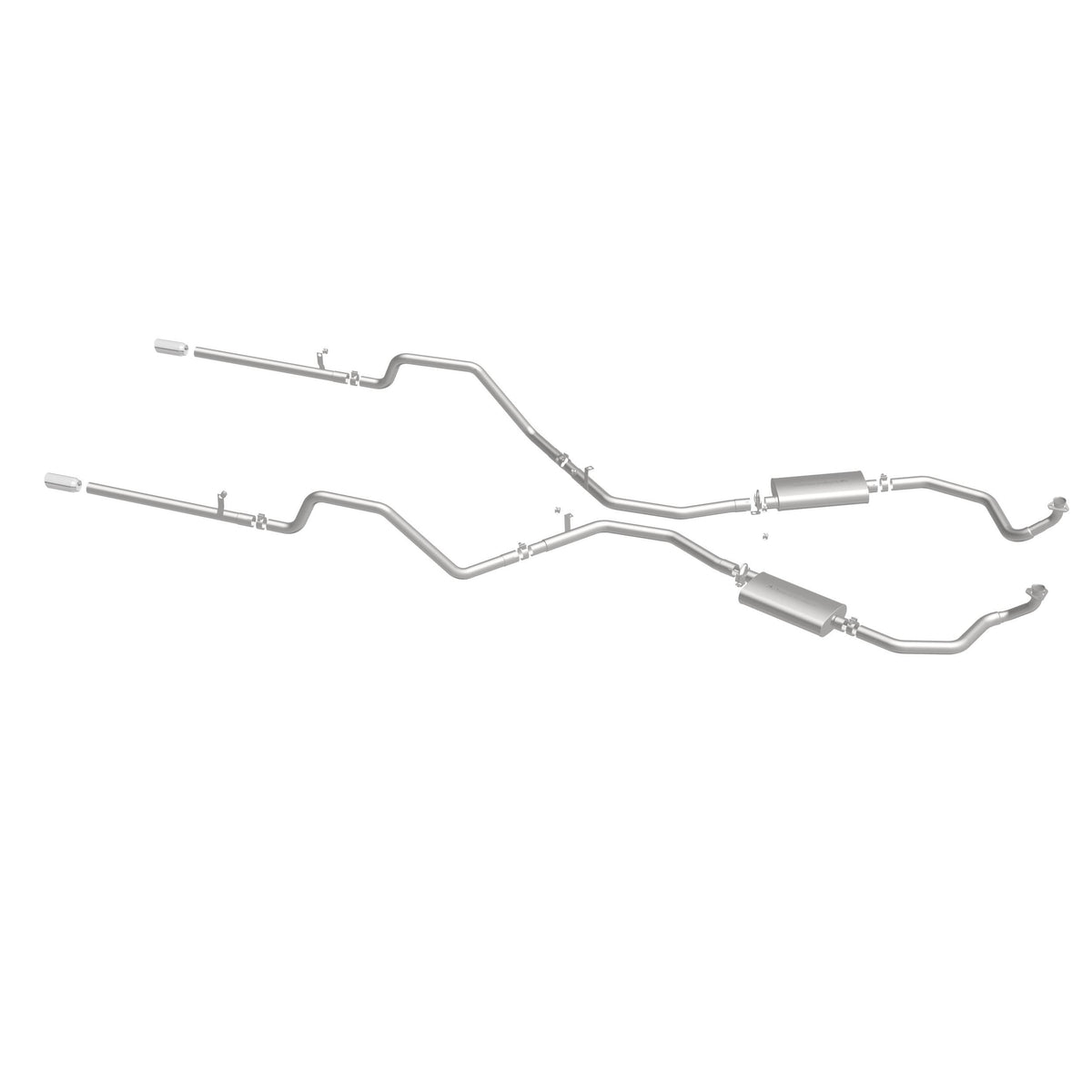 MagnaFlow Exhaust Products 16724 - Street Series Polished System 3