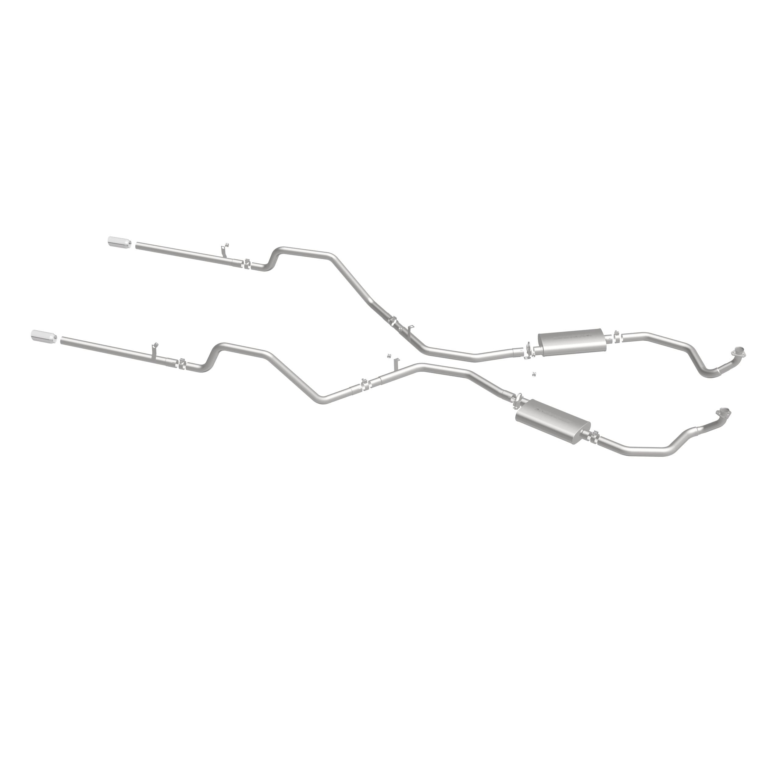 MagnaFlow Exhaust Products 16724 - Street Series Polished System 3