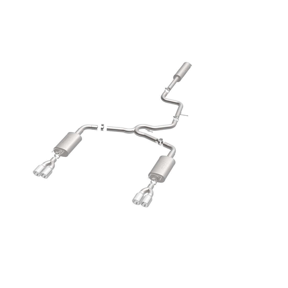 MagnaFlow Exhaust Products 16726 Street cat-back exhaust system kit for 2005-2008 Pontiac Grand Prix, view 3