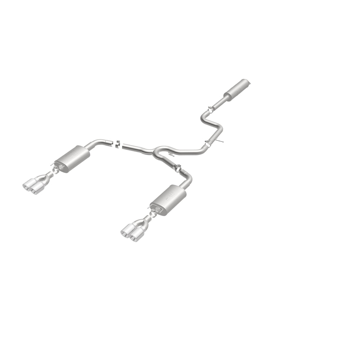 MagnaFlow Exhaust Products 16726 Street cat-back exhaust system kit for 2005-2008 Pontiac Grand Prix, view 4