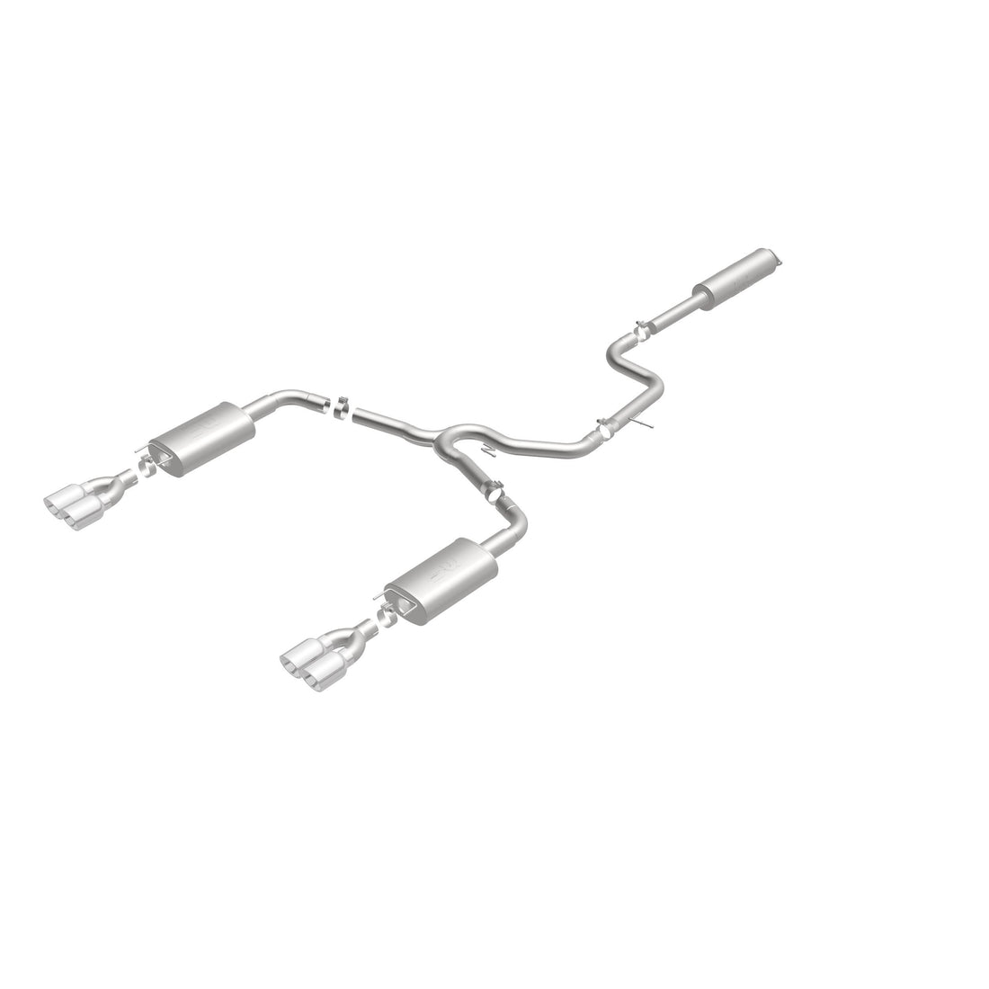 MagnaFlow Exhaust Products 16726 Street cat-back exhaust system kit for 2005-2008 Pontiac Grand Prix, view 5