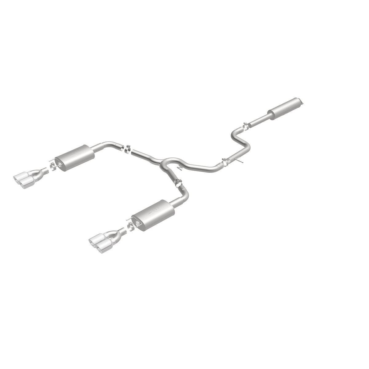 MagnaFlow Exhaust Products 16726 Street cat-back exhaust system kit for 2005-2008 Pontiac Grand Prix, view 6