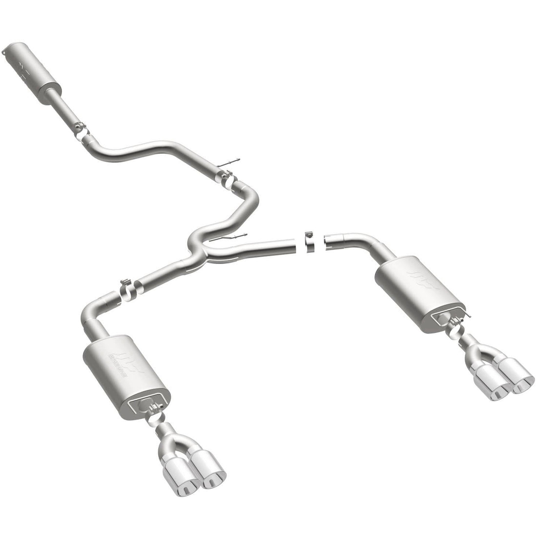 MagnaFlow Exhaust Products 16726 Street cat-back exhaust system kit for 2005-2008 Pontiac Grand Prix, view 7
