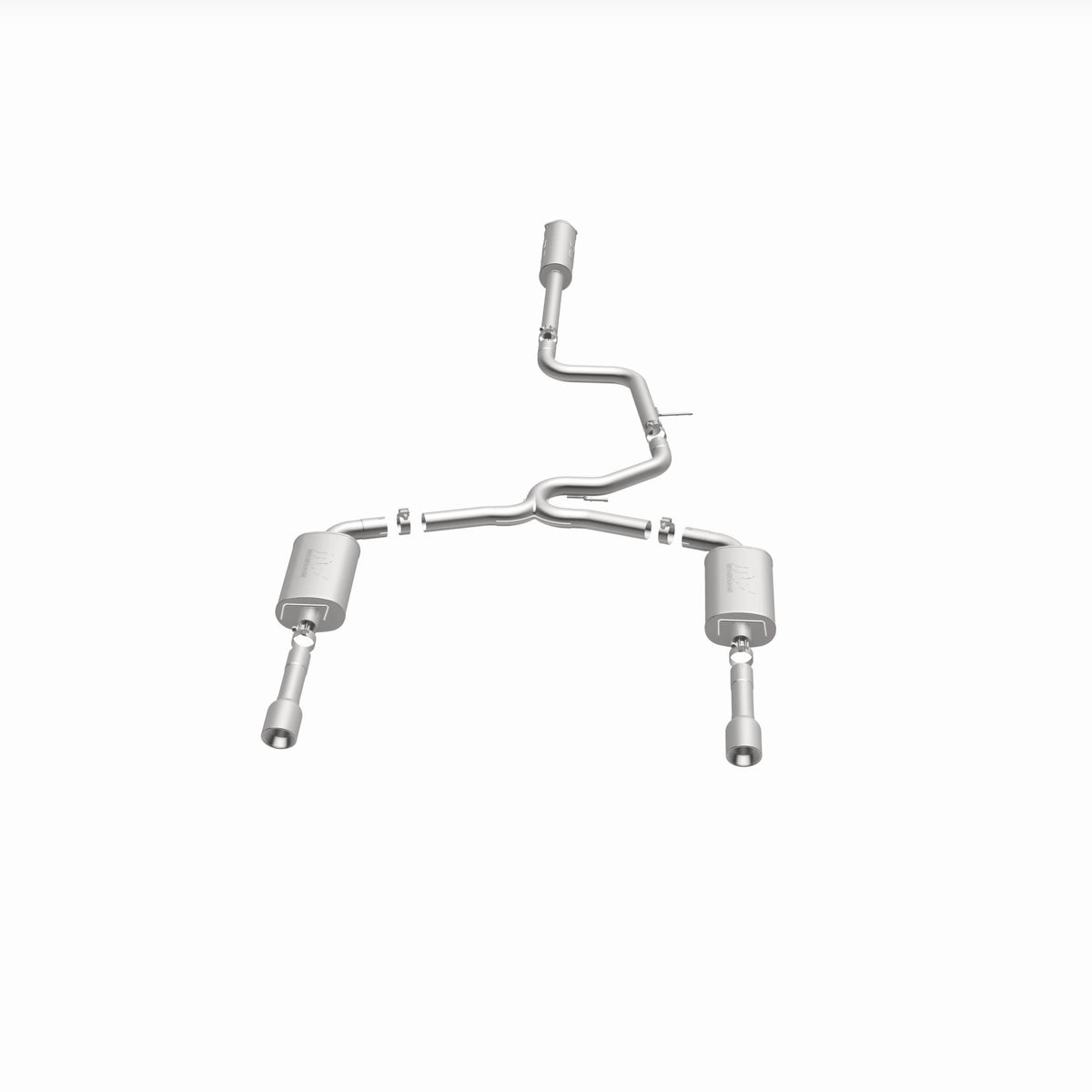 MagnaFlow Exhaust Products 16727 - Street Series Polished Cat-Back System 5