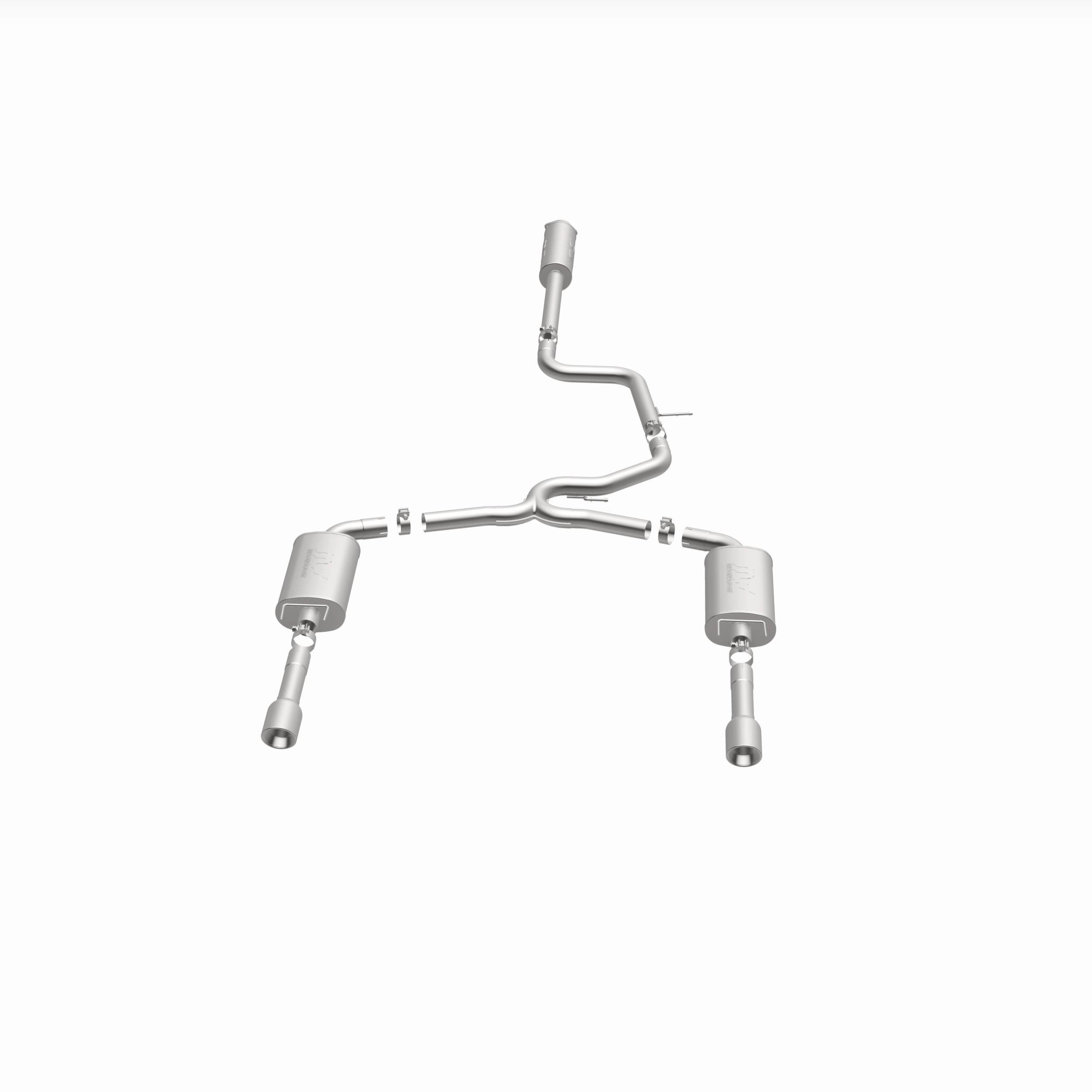 MagnaFlow Exhaust Products 16727 - Street Series Polished Cat-Back System 5