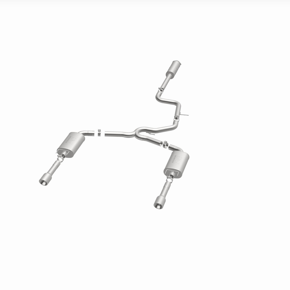 MagnaFlow Exhaust Products 16727 - Street Series Polished Cat-Back System 3