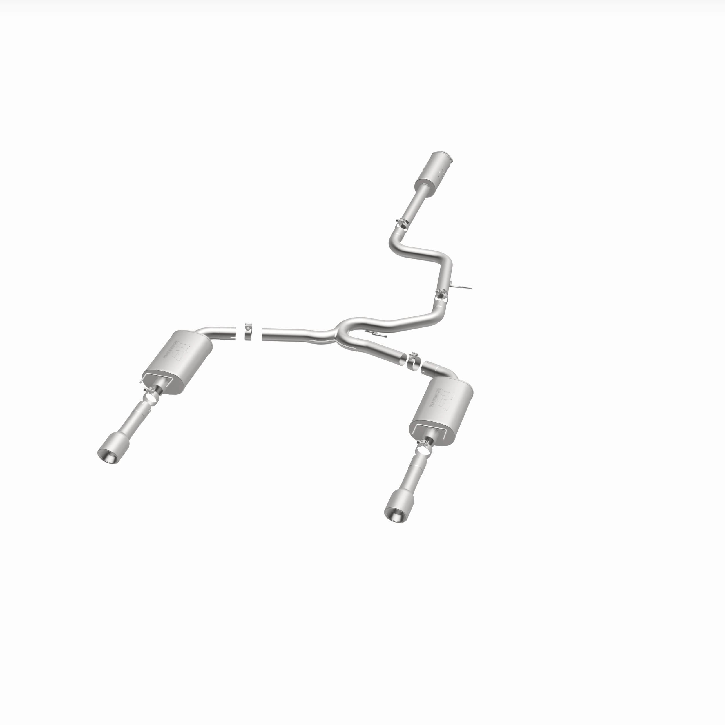 MagnaFlow Exhaust Products 16727 - Street Series Polished Cat-Back System 3