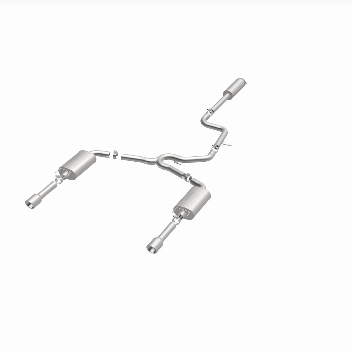 MagnaFlow Exhaust Products 16727 - Street Series Polished Cat-Back System 4