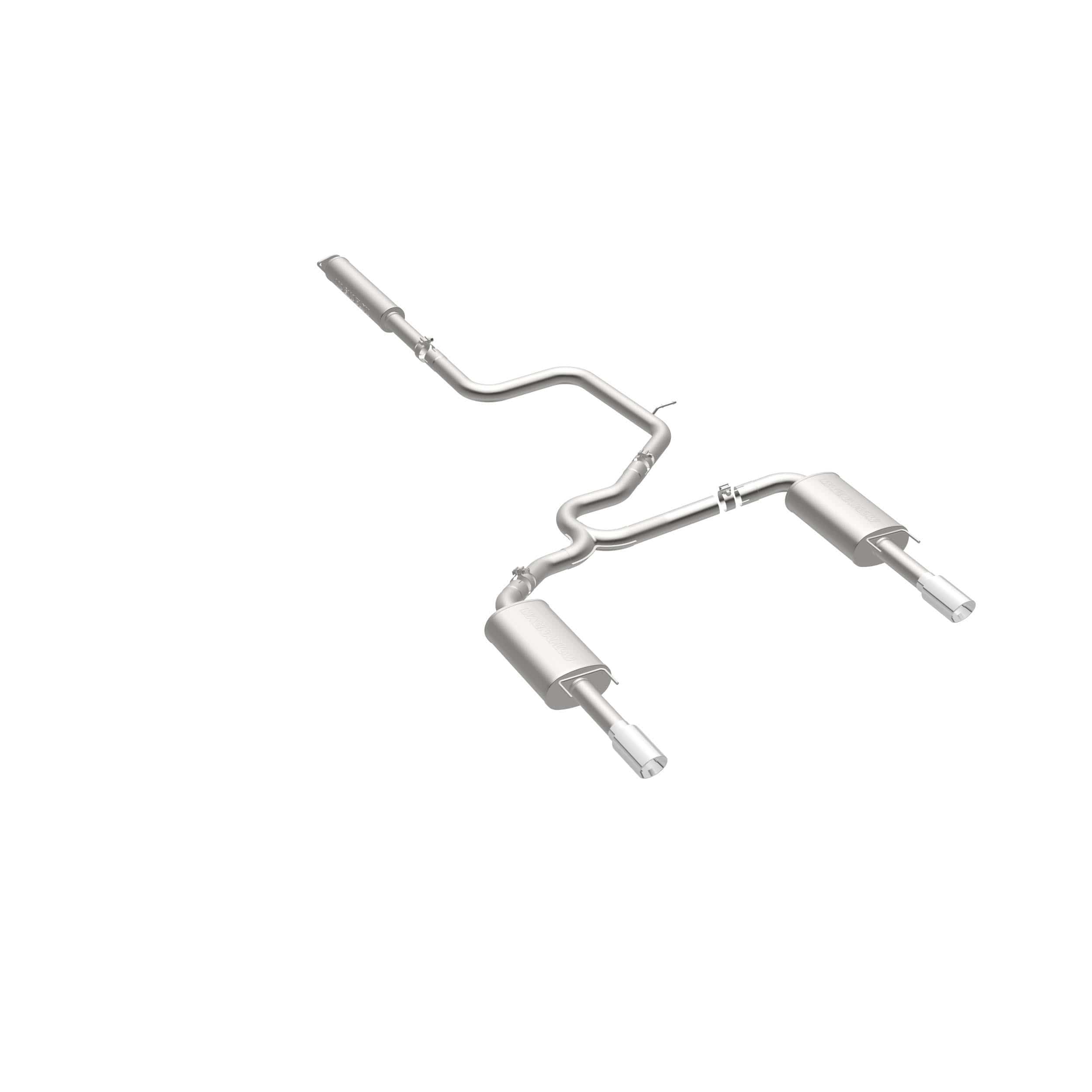 MagnaFlow Exhaust Products Exhaust MagnaFlow Exhaust Products 16729 - Street Series Polished Cat-Back System